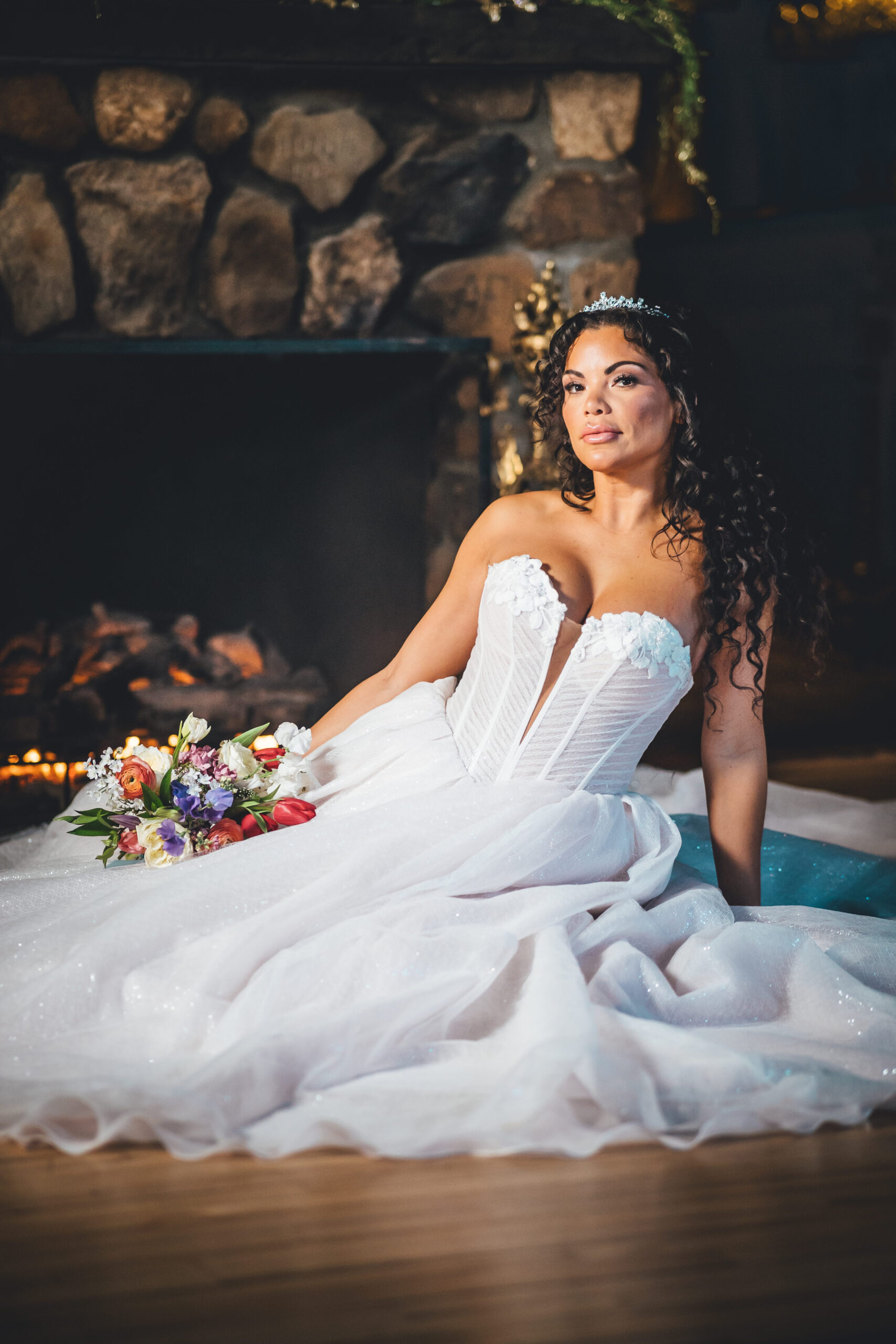 Magical Snow White Bride At Bill Millers Castle