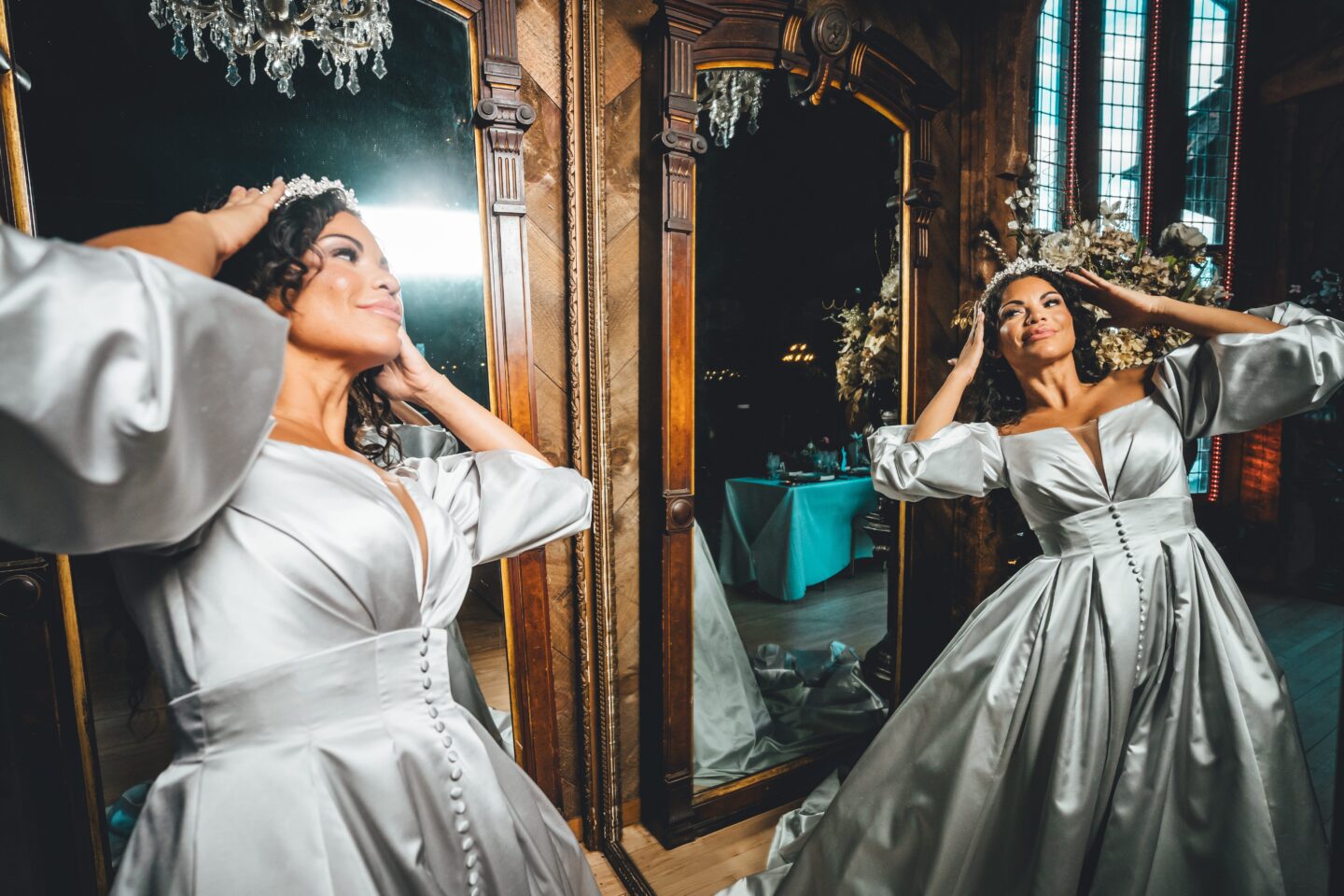 Magical Snow White Bride At Bill Millers Castle 