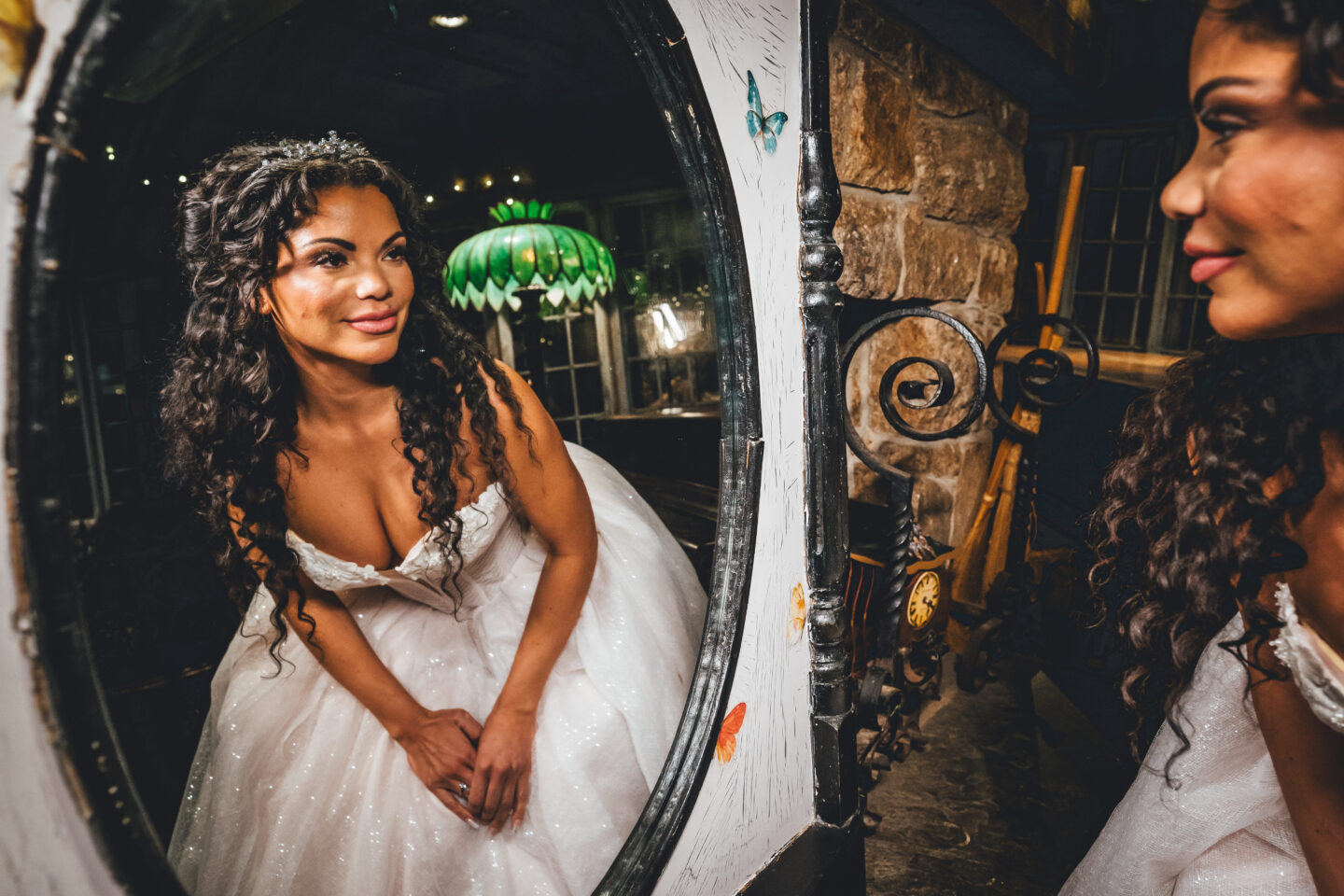 Magical Snow White Bride At Bill Millers Castle 