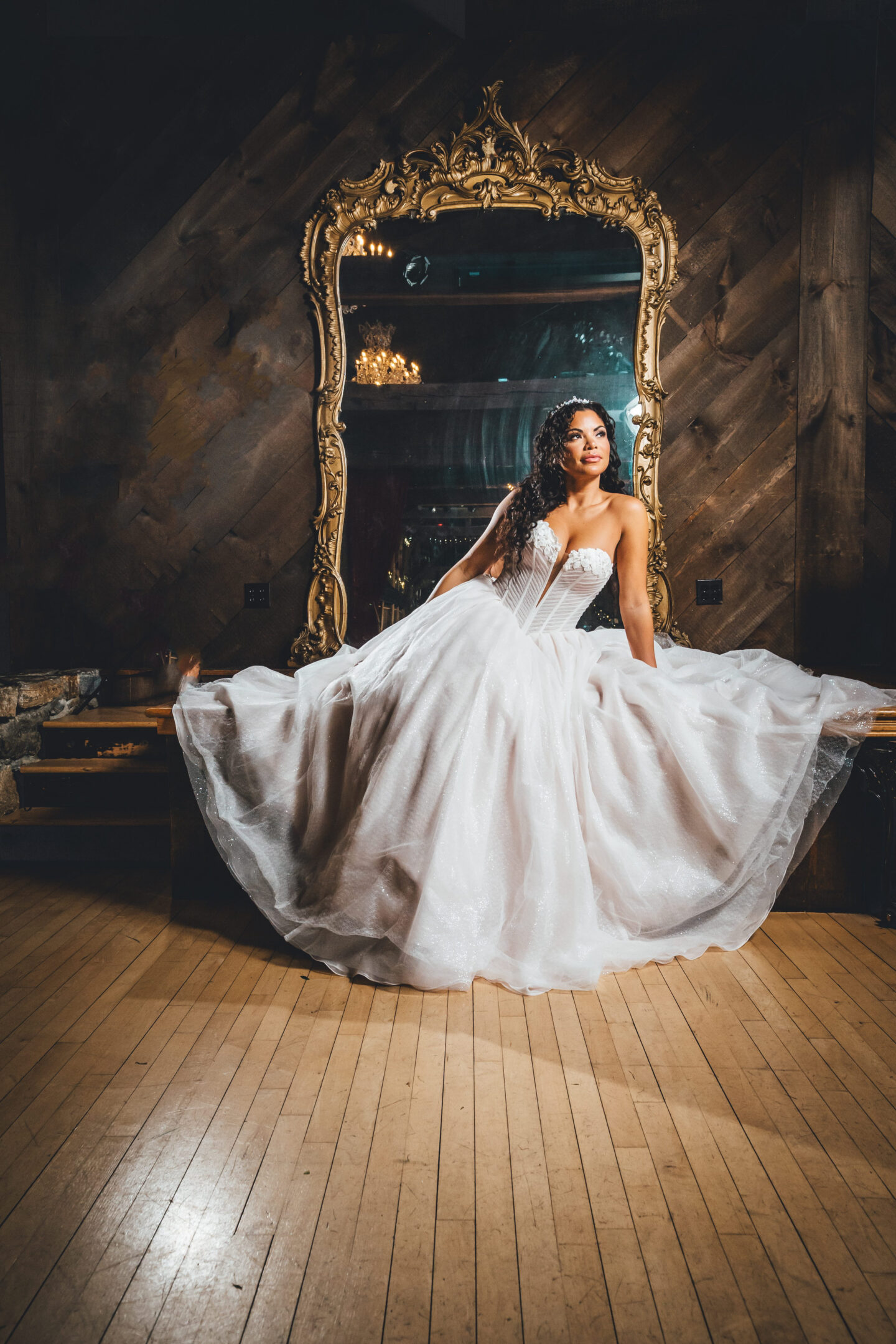 Magical Snow White Bride At Bill Millers Castle 