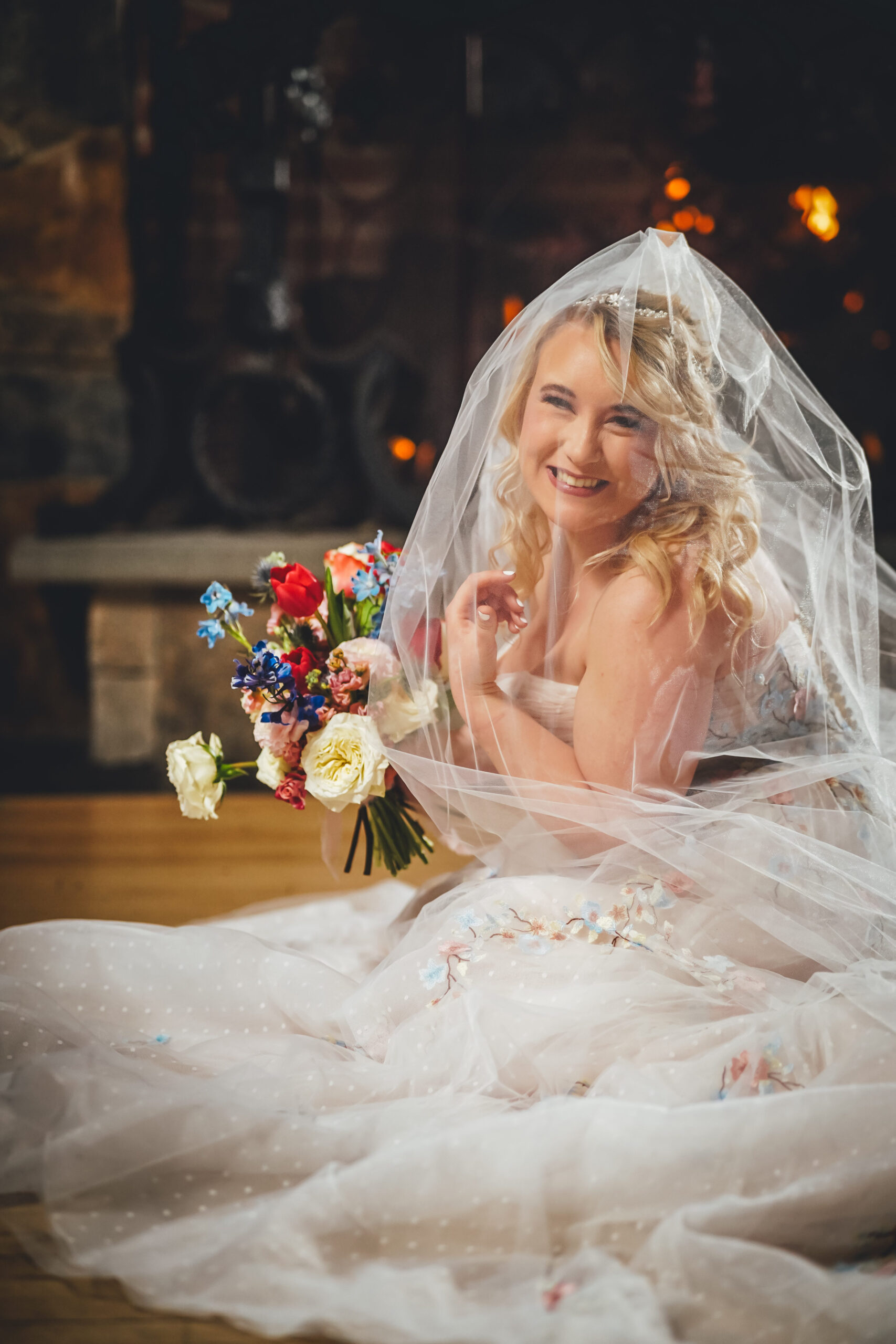 Magical Snow White Bride At Bill Millers Castle