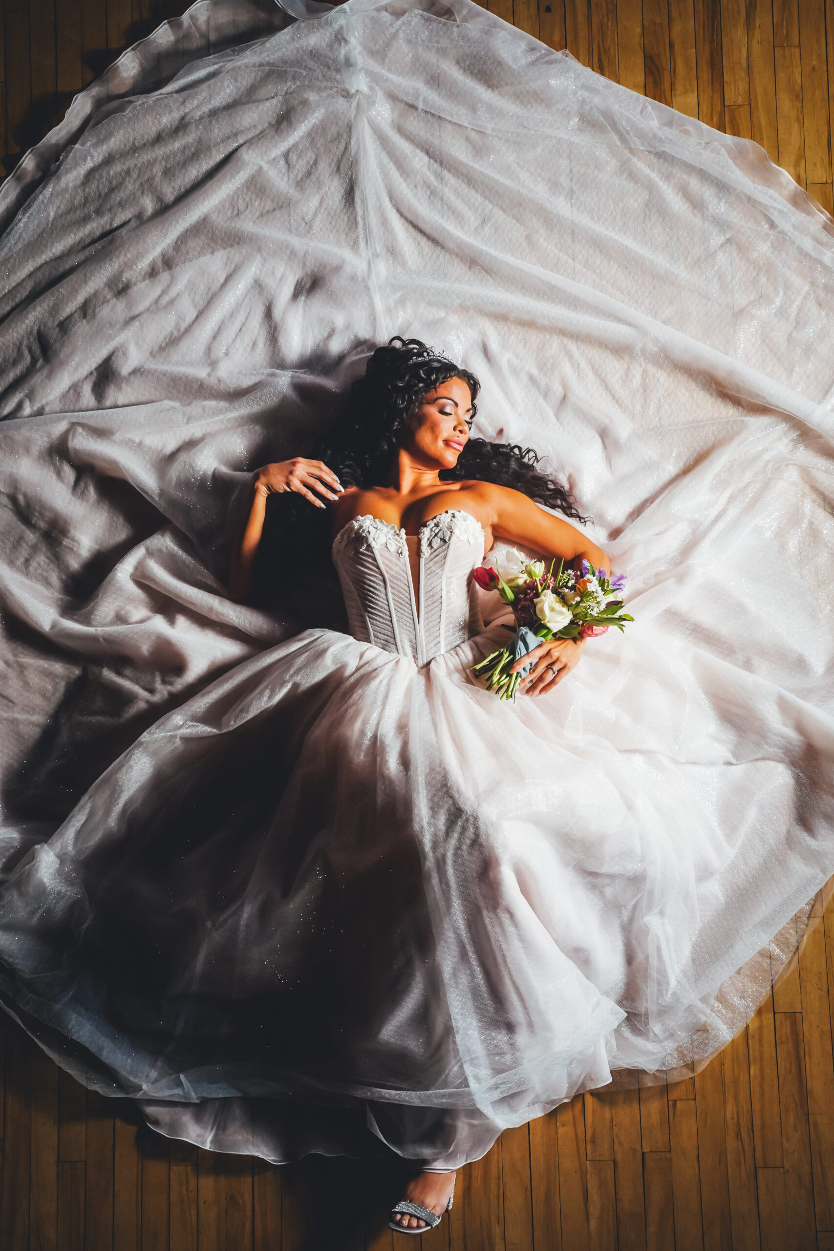 Magical Snow White Bride At Bill Millers Castle