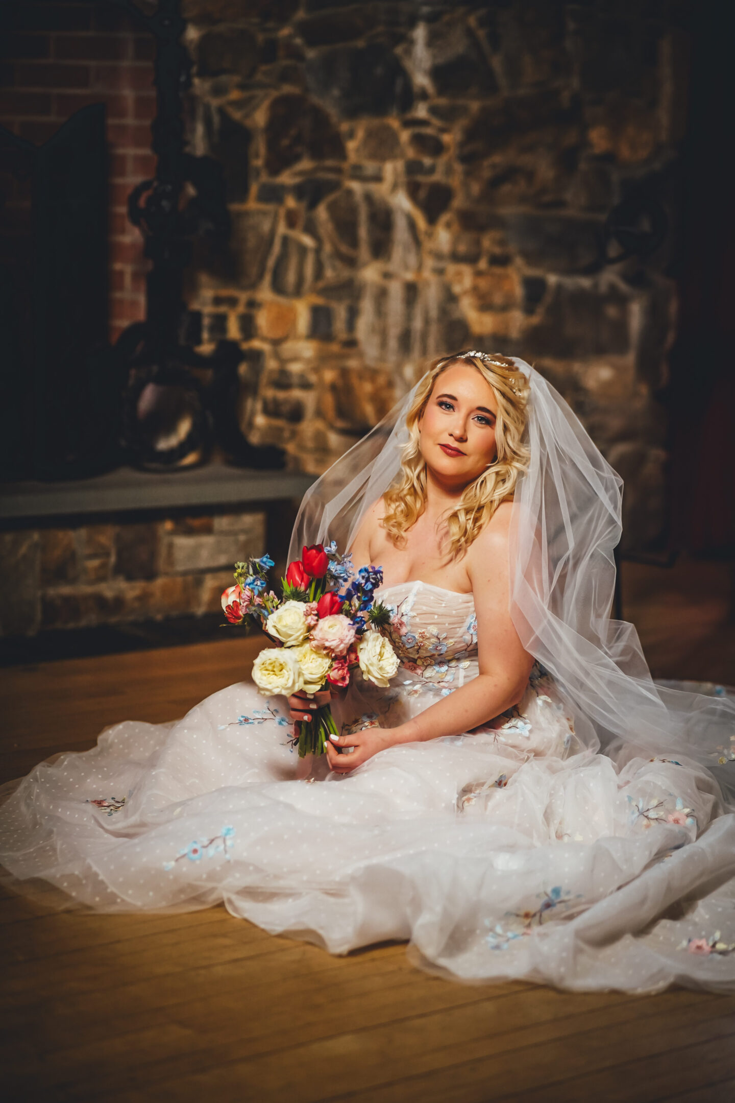 Magical Snow White Bride At Bill Millers Castle 