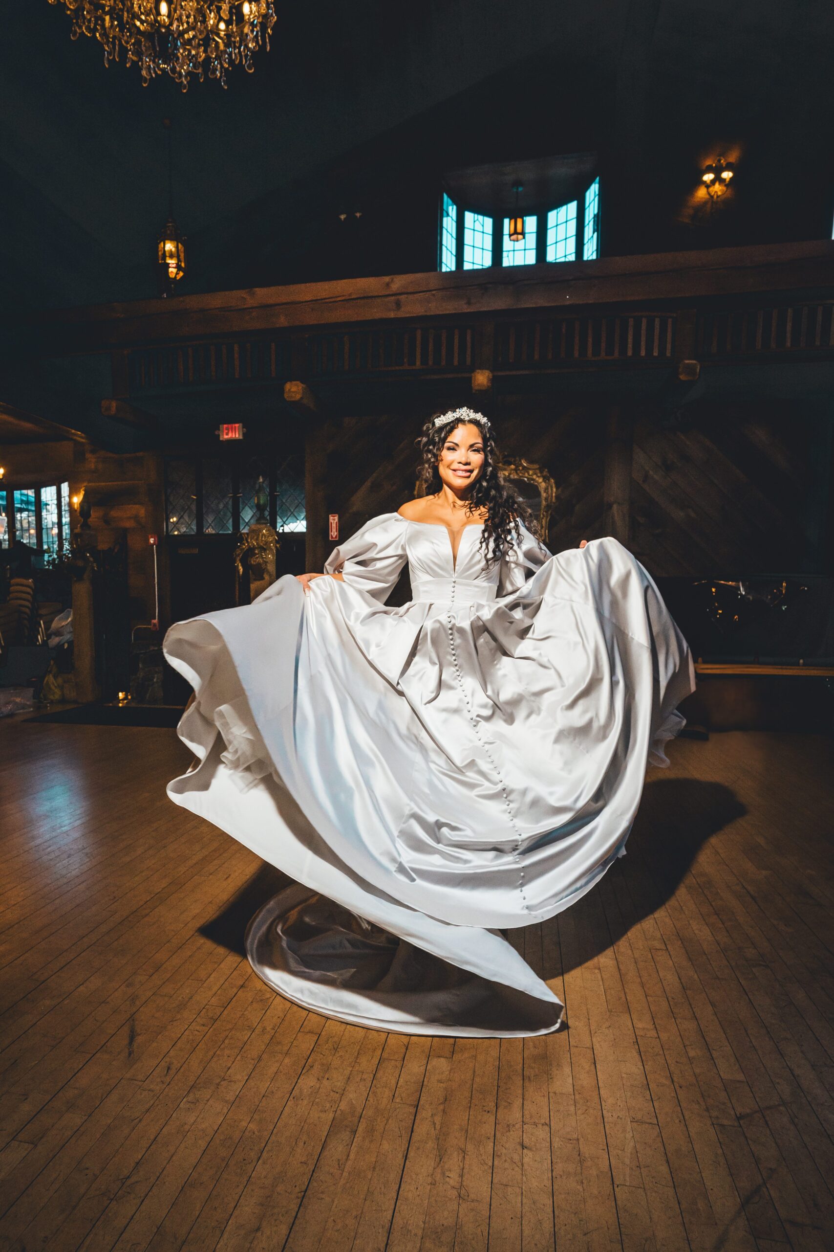 Magical Snow White Bride At Bill Millers Castle