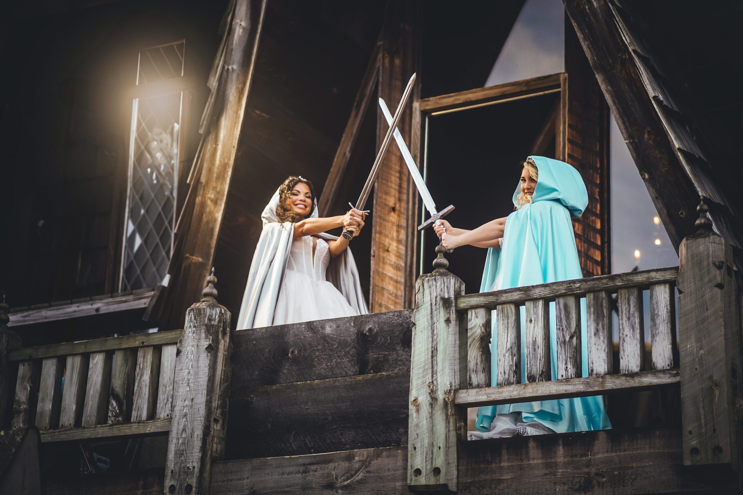 Magical Snow White Bride At Bill Millers Castle