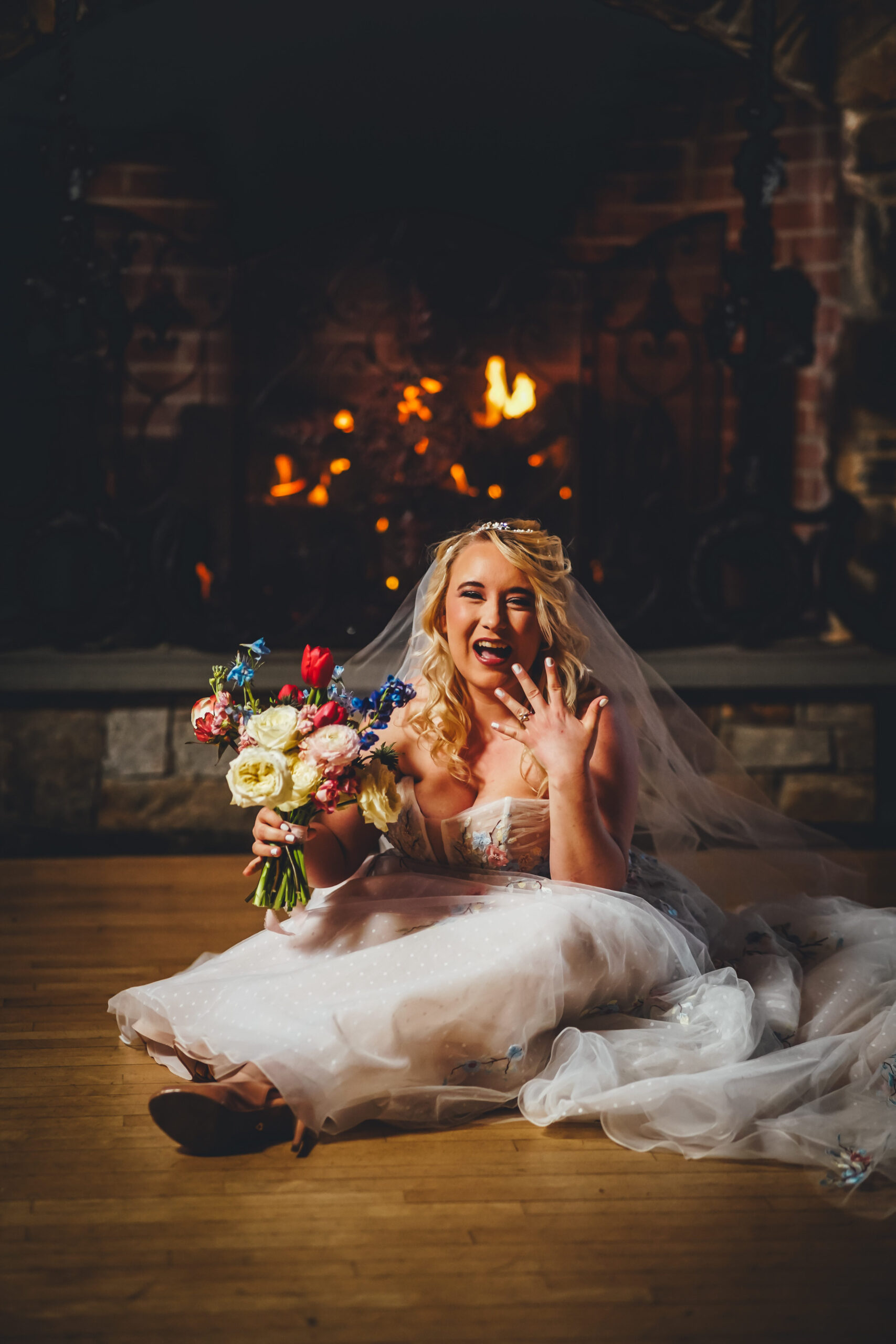 Magical Snow White Bride At Bill Millers Castle