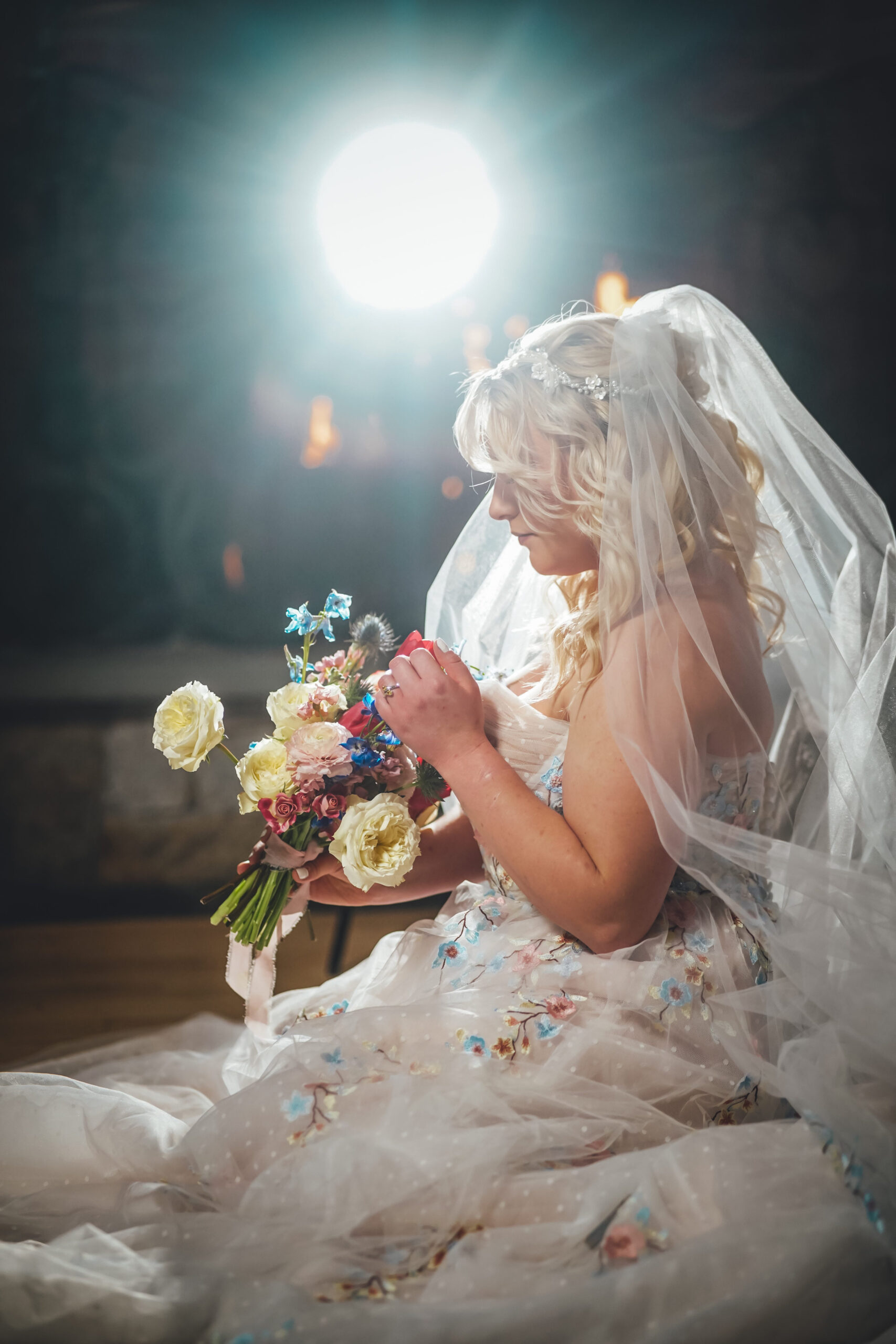 Magical Snow White Bride At Bill Millers Castle