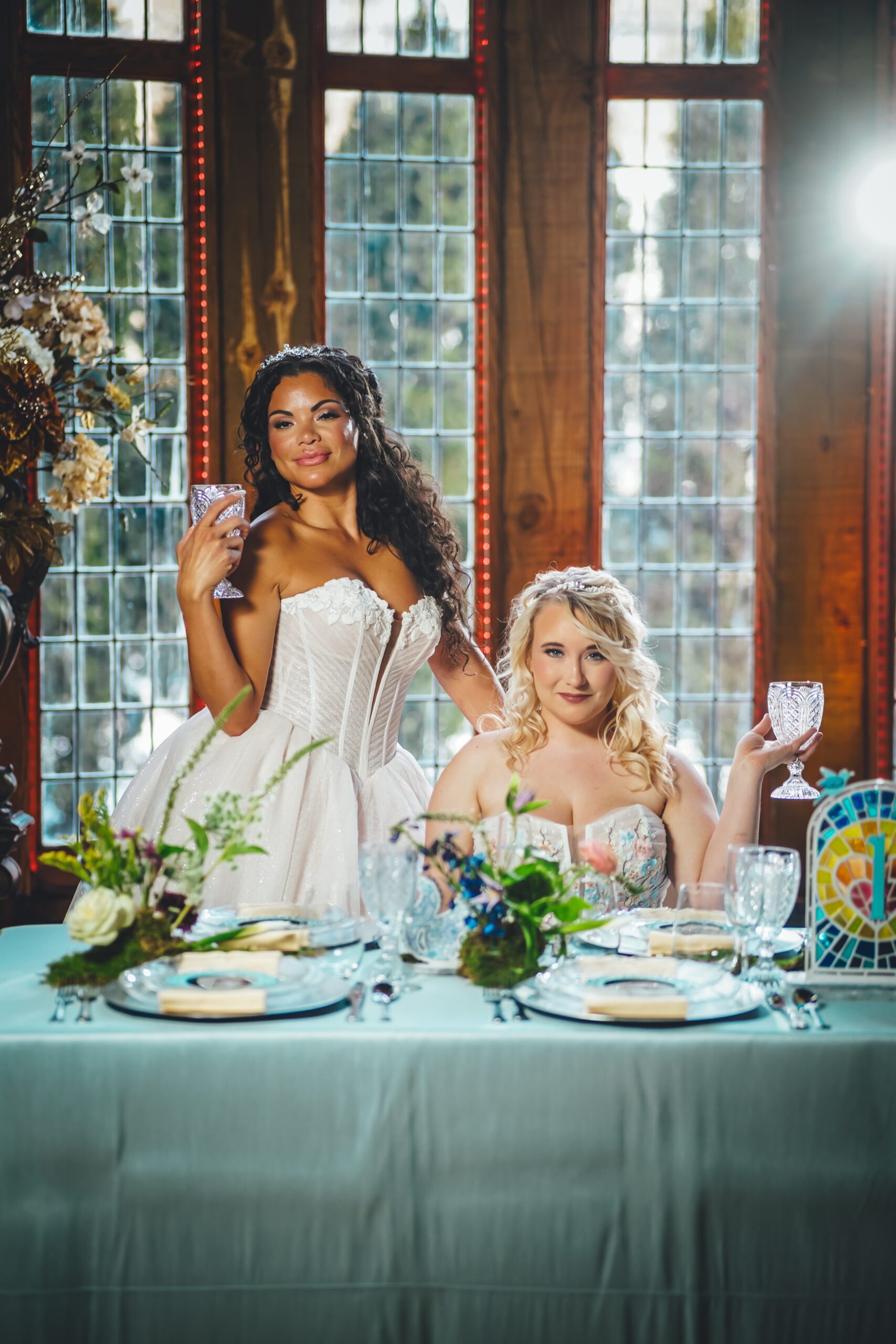 Magical Snow White Bride At Bill Millers Castle