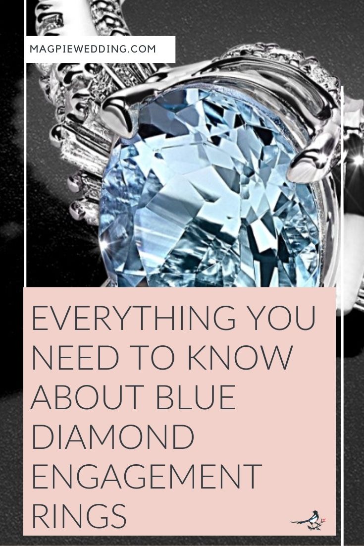 Everything You Need To Know About Blue Diamond Engagement Rings