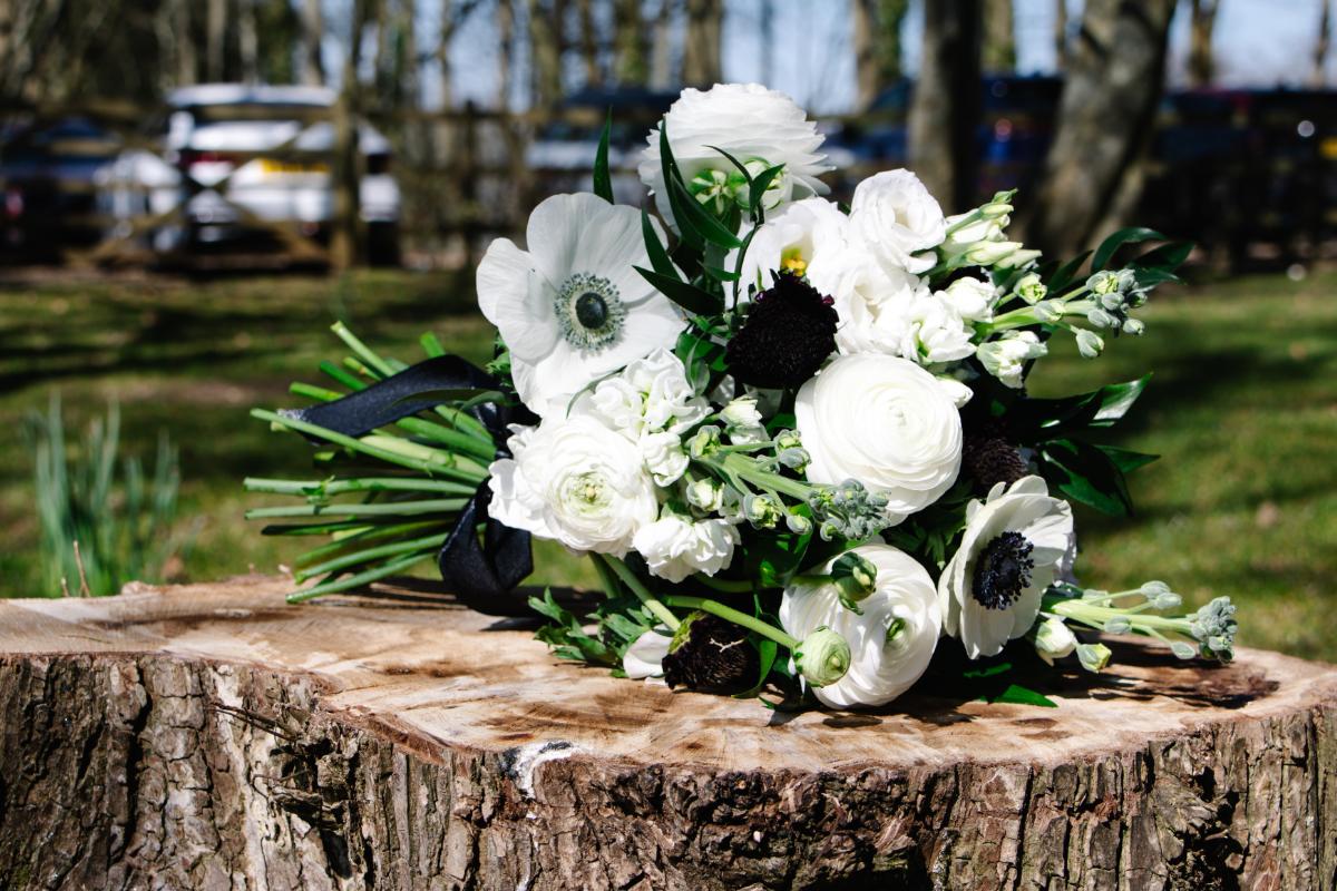 Monochrome Wedding At Crown Lodge