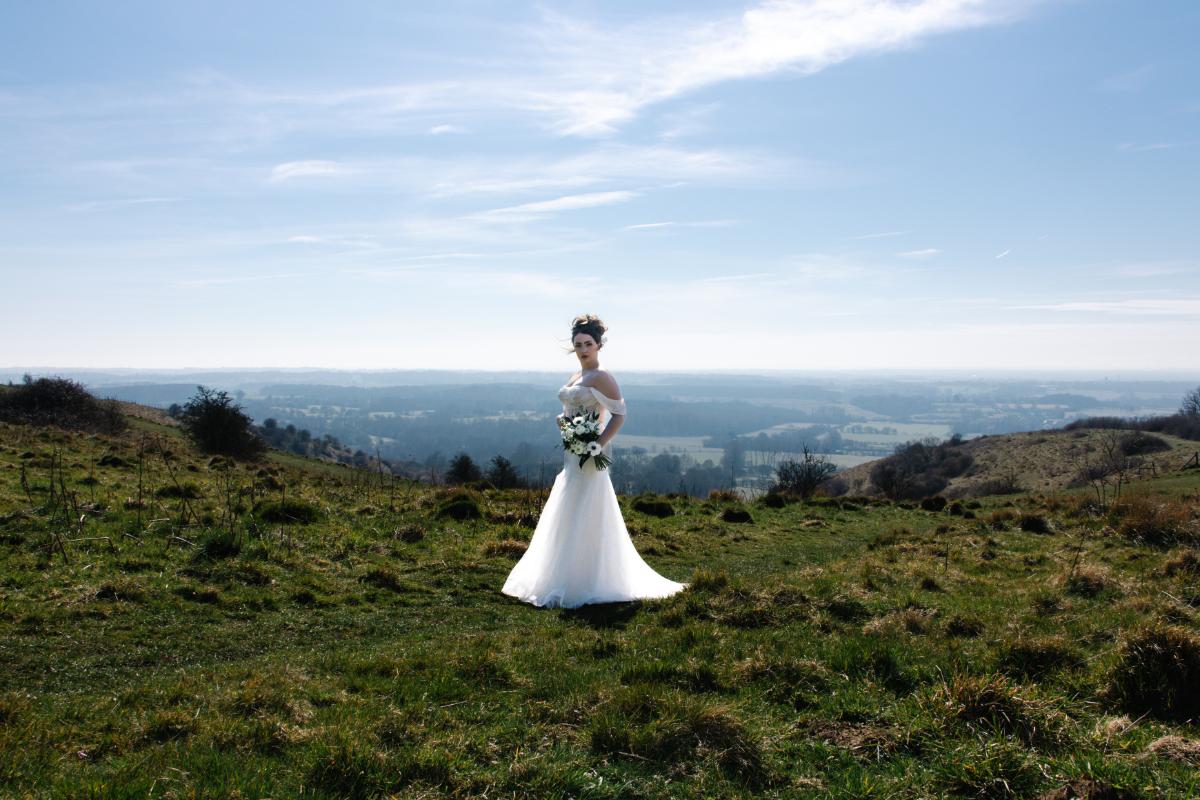 Monochrome Wedding At Crown Lodge