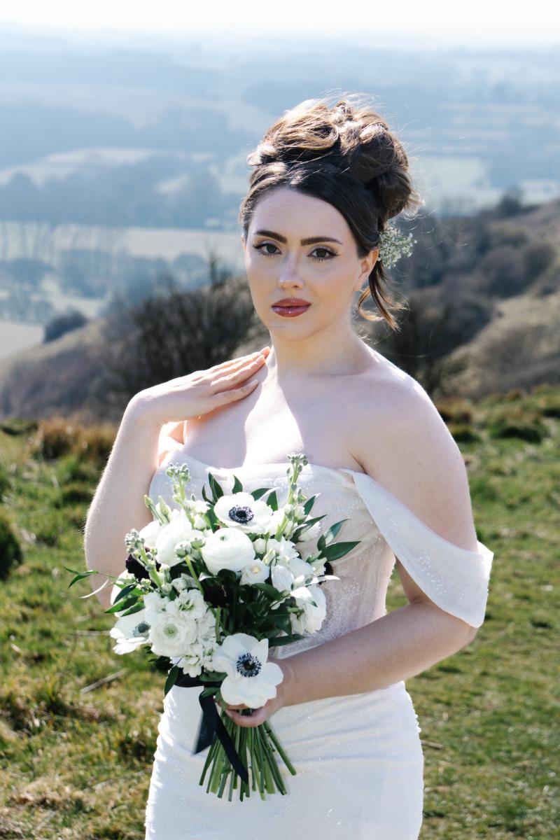 Monochrome Wedding At Crown Lodge