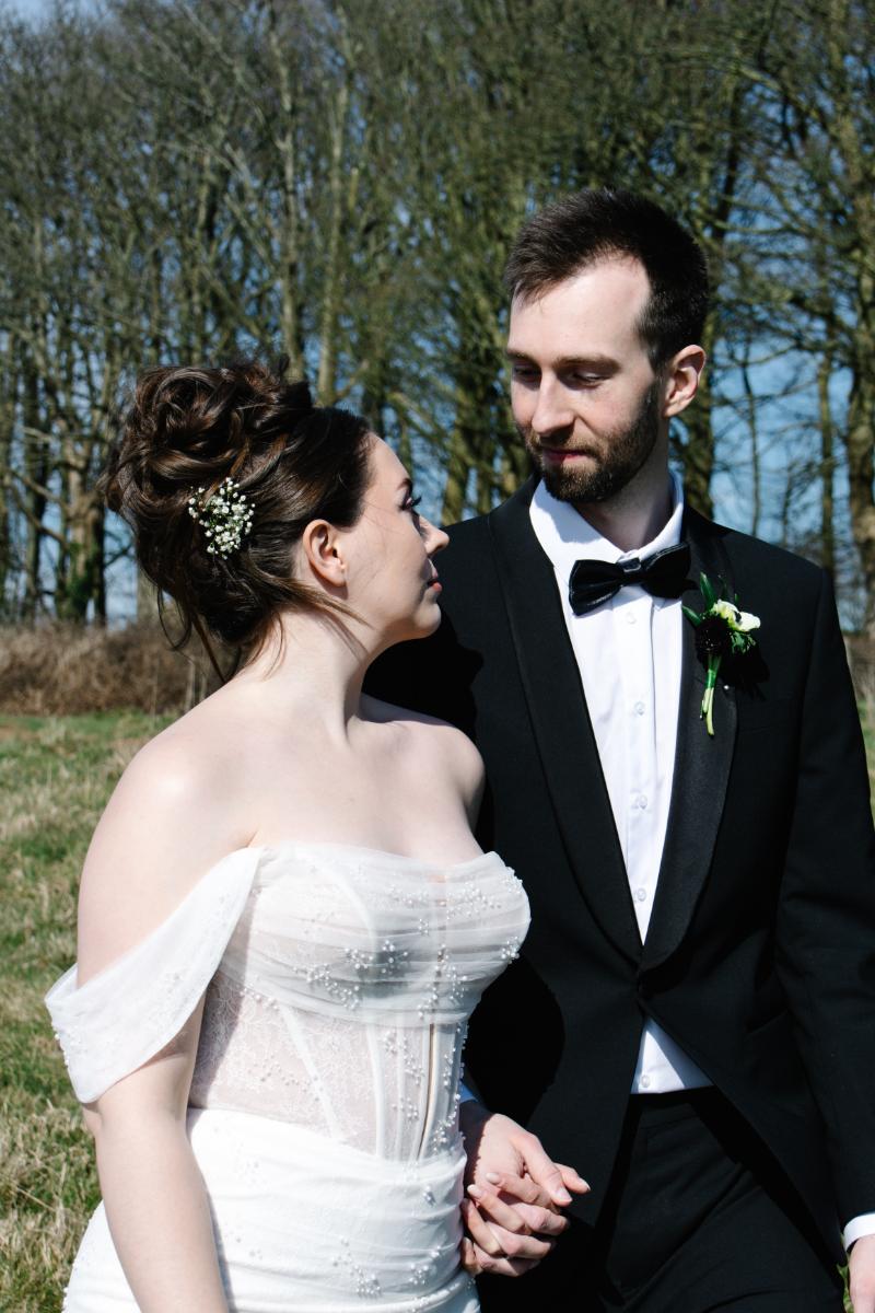 Monochrome Wedding At Crown Lodge