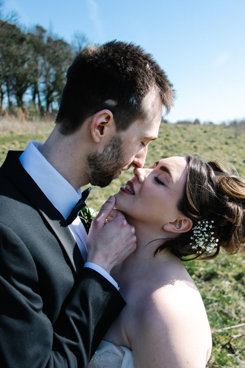Monochrome Wedding At Crown Lodge