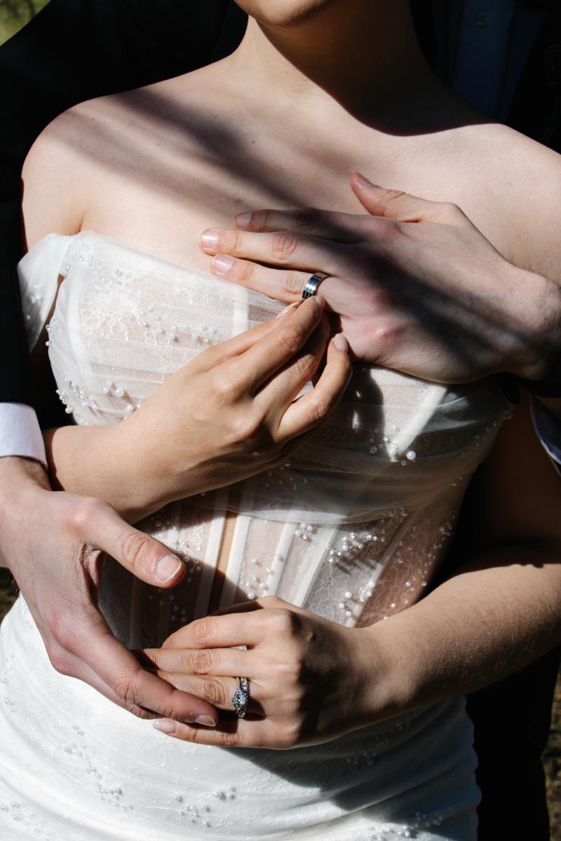 Monochrome Wedding At Crown Lodge