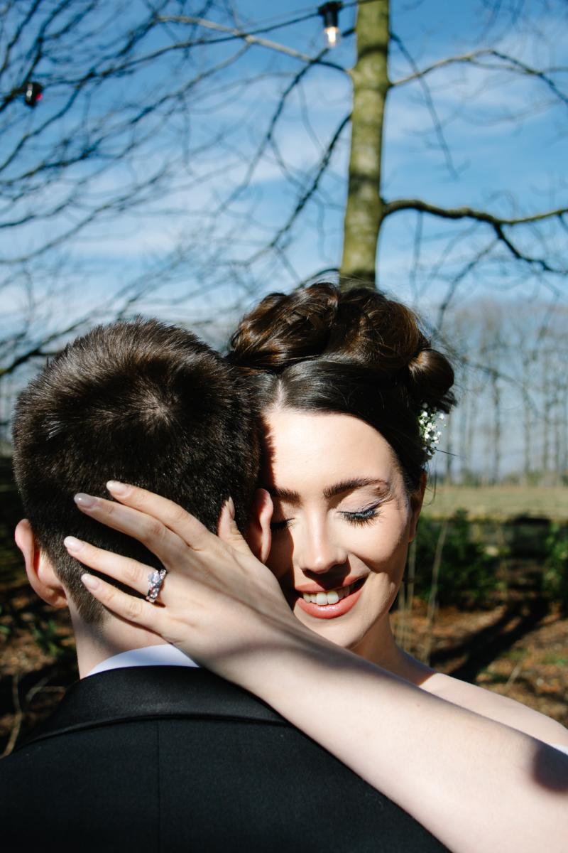 Monochrome Wedding At Crown Lodge