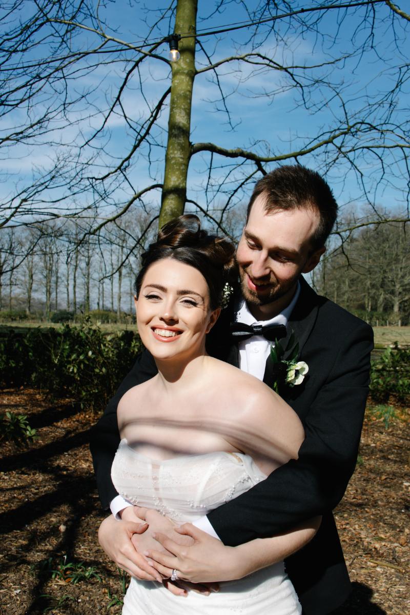 Monochrome Wedding At Crown Lodge