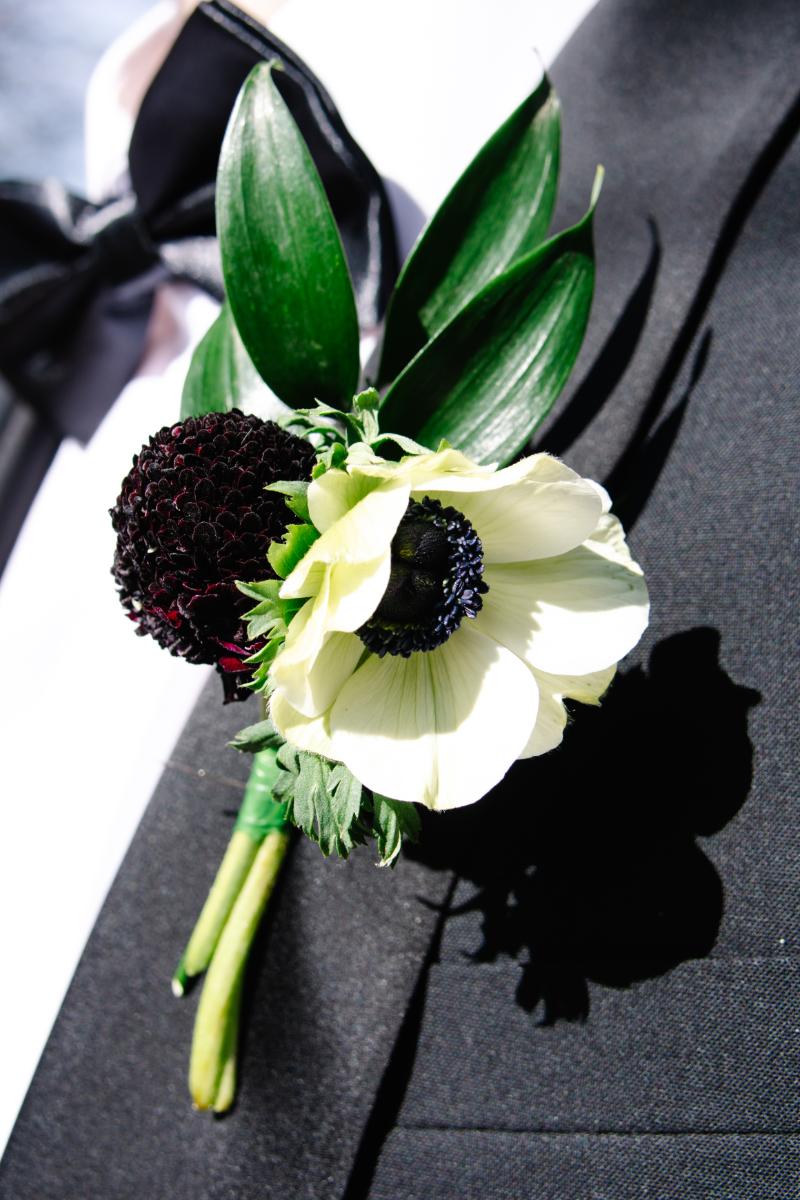 Monochrome Wedding At Crown Lodge
