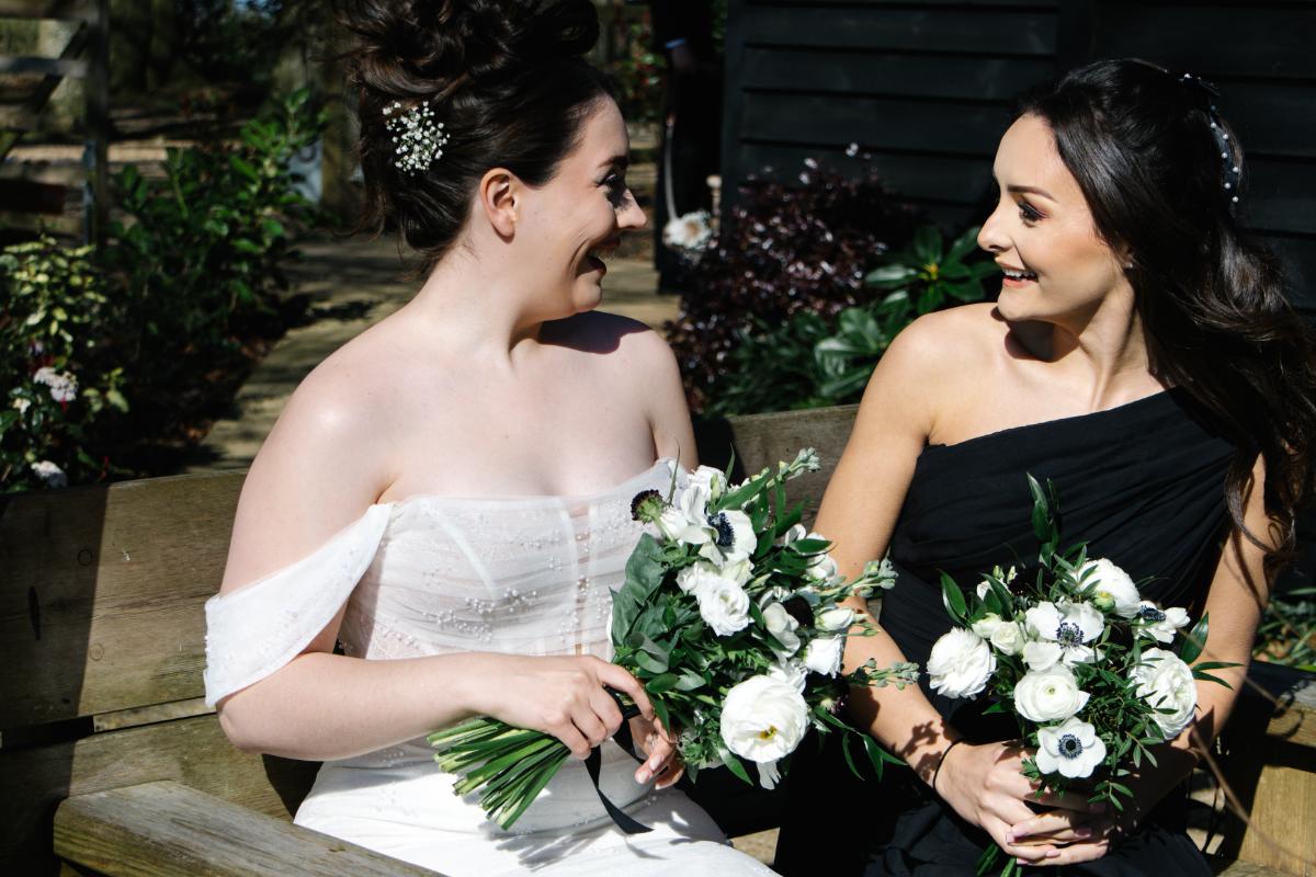 Monochrome Wedding At Crown Lodge