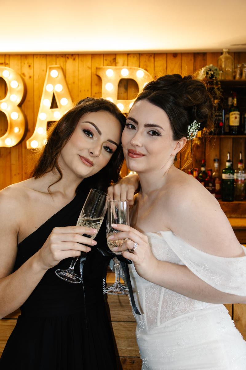 Monochrome Wedding At Crown Lodge