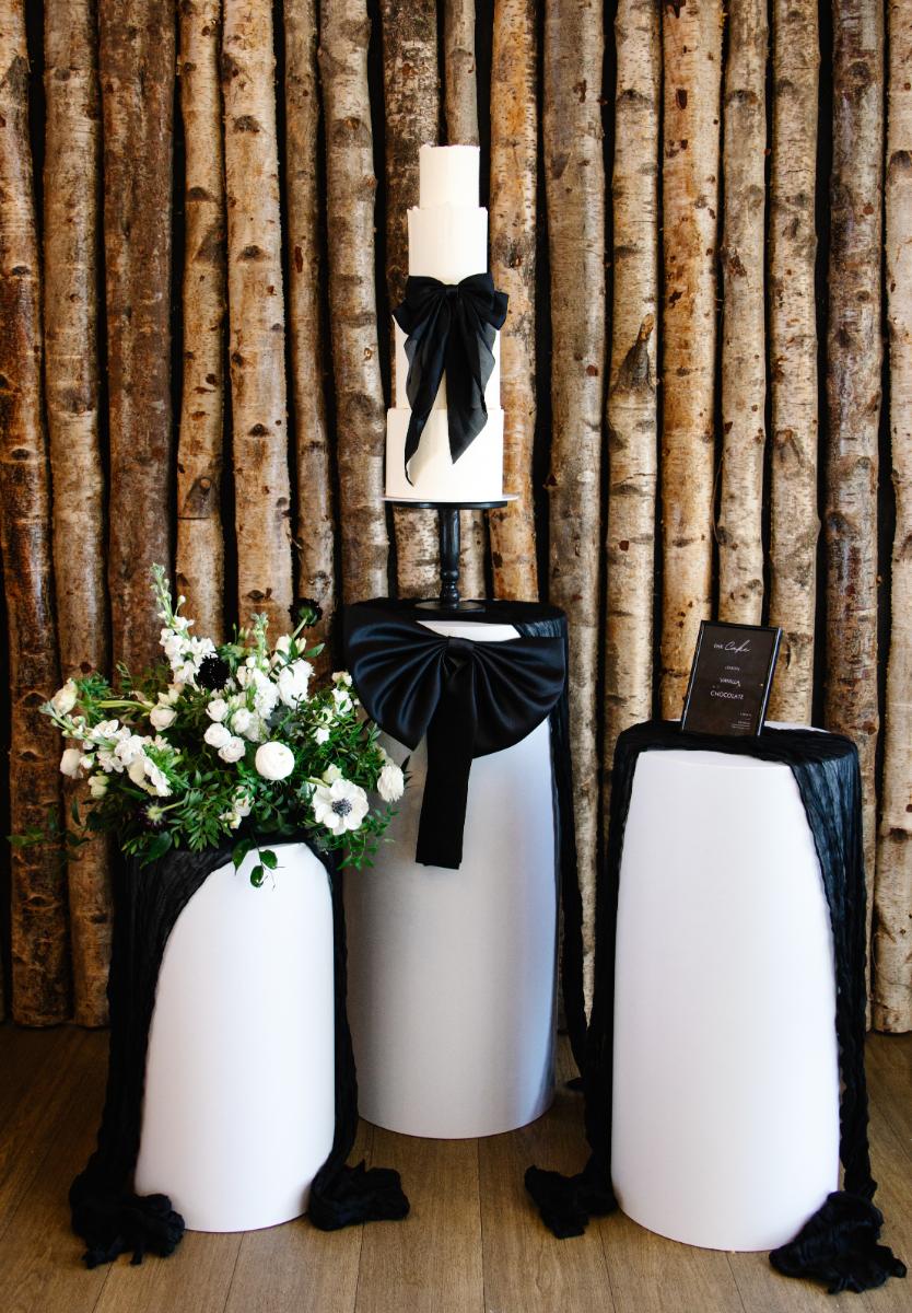 Monochrome Wedding At Crown Lodge