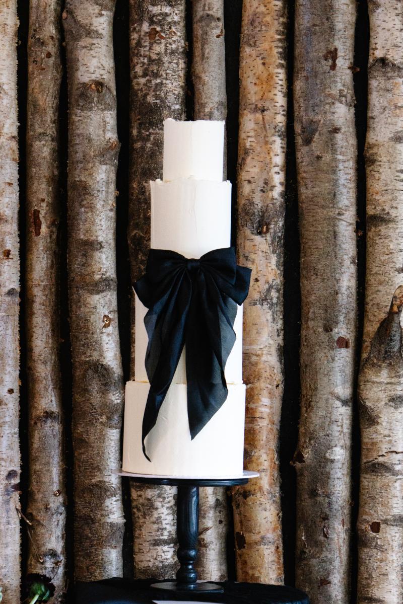 Monochrome Wedding At Crown Lodge