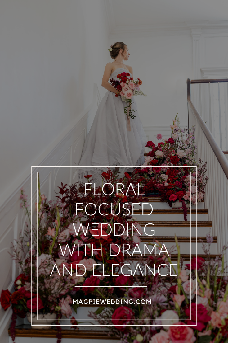 Bold Floral Wedding At Rust Manor House USA