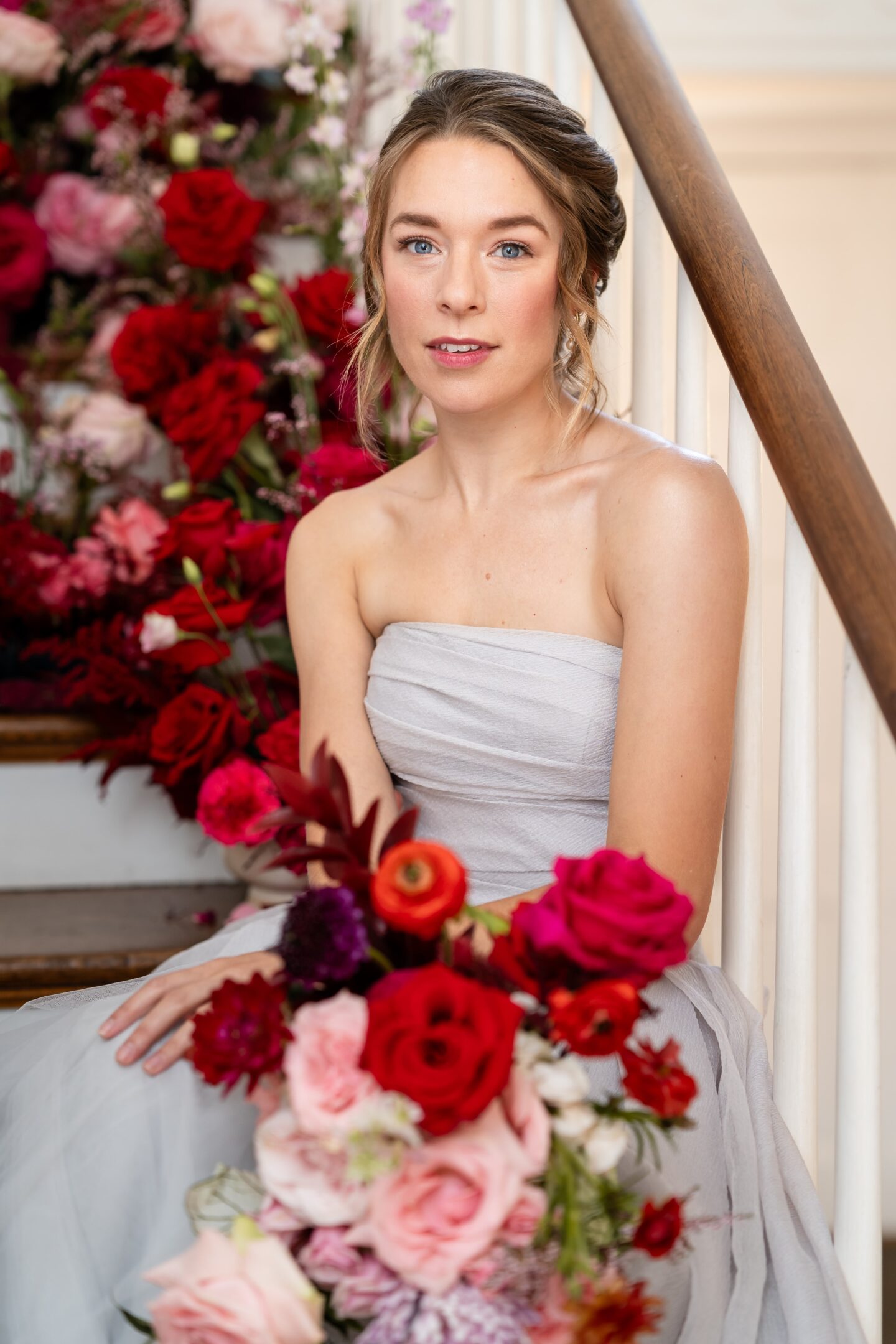 Bold Floral Wedding At Rust Manor House USA