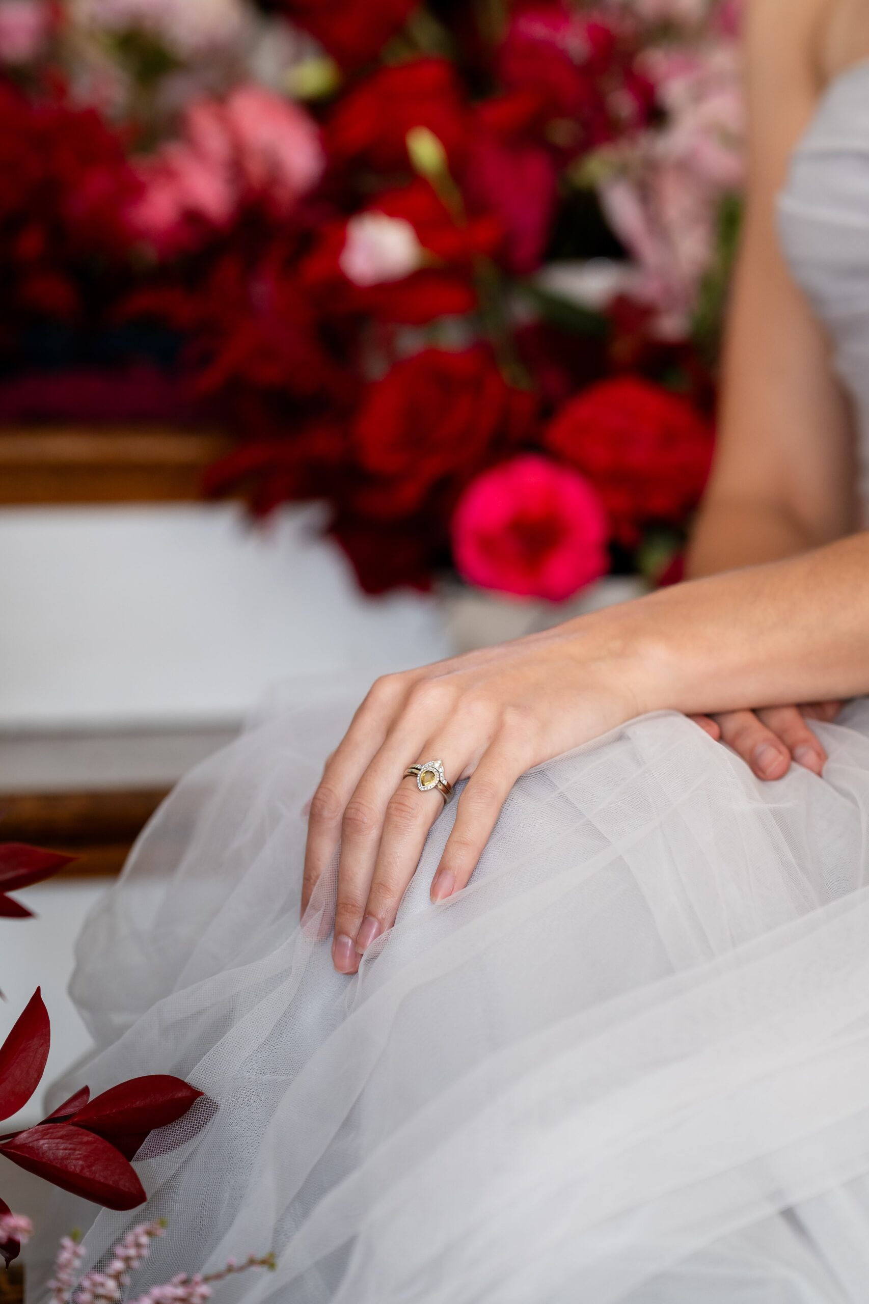 Bold Floral Wedding At Rust Manor House USA