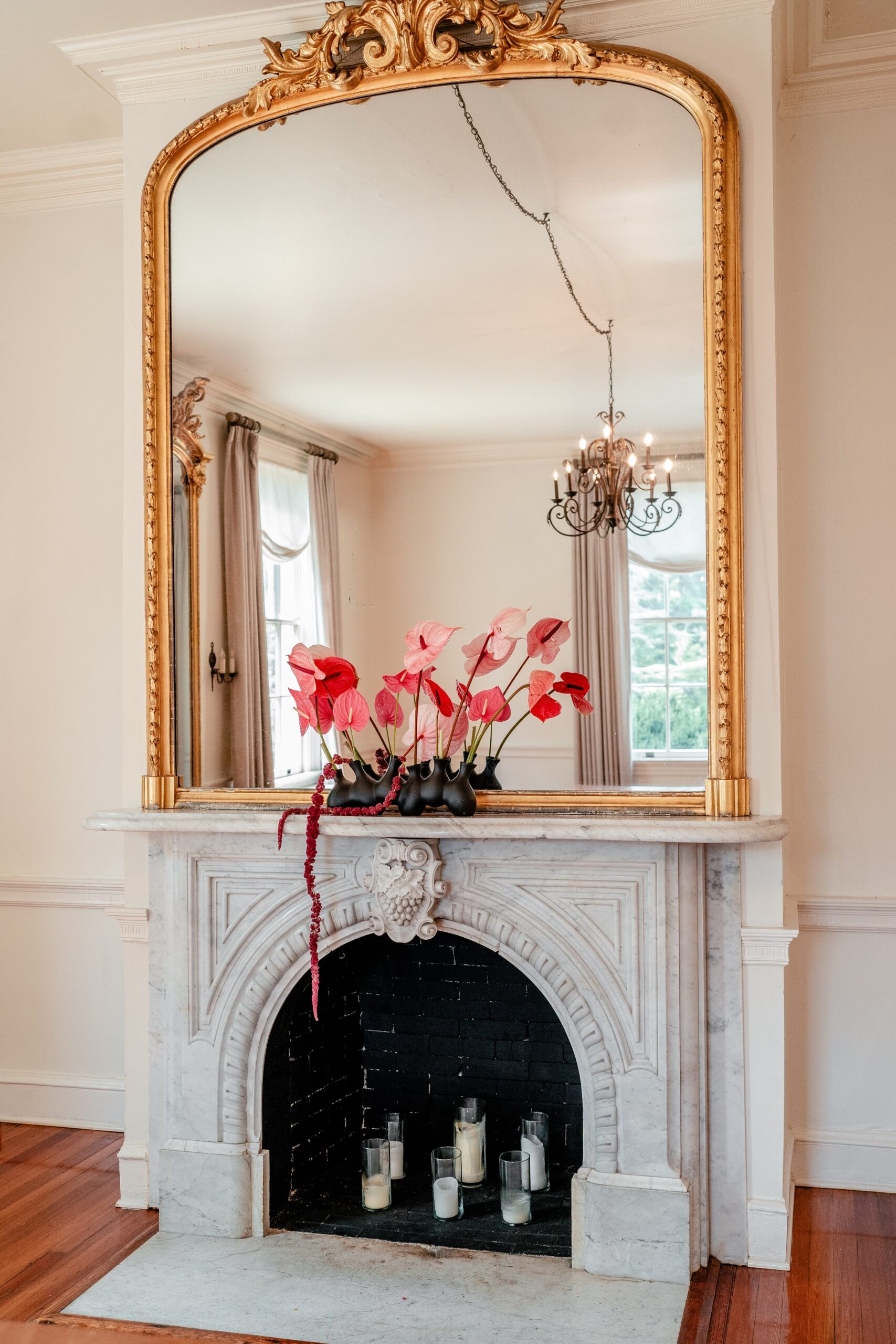 Bold Floral Wedding At Rust Manor House USA