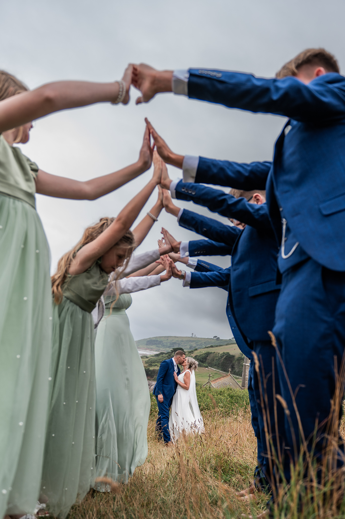 Romantic Coastal Church Wedding at Saint Werburgh’s, Plymouth