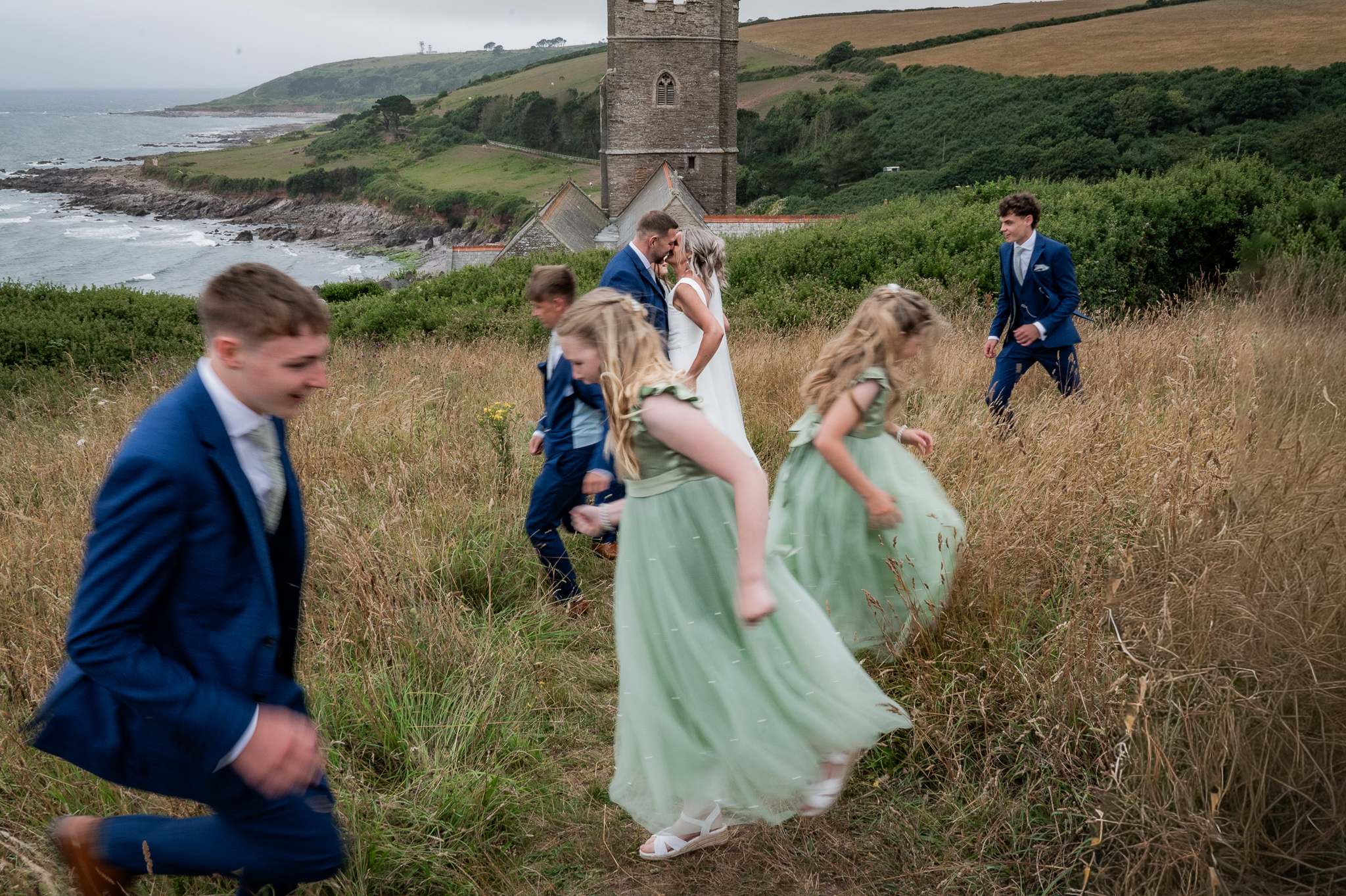 Romantic Coastal Church Wedding at Saint Werburgh’s, Plymouth