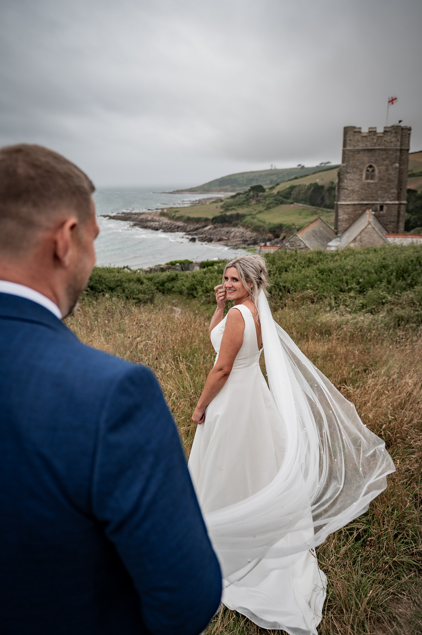 Romantic Coastal Church Wedding at Saint Werburgh&rsquo;s, Plymouth