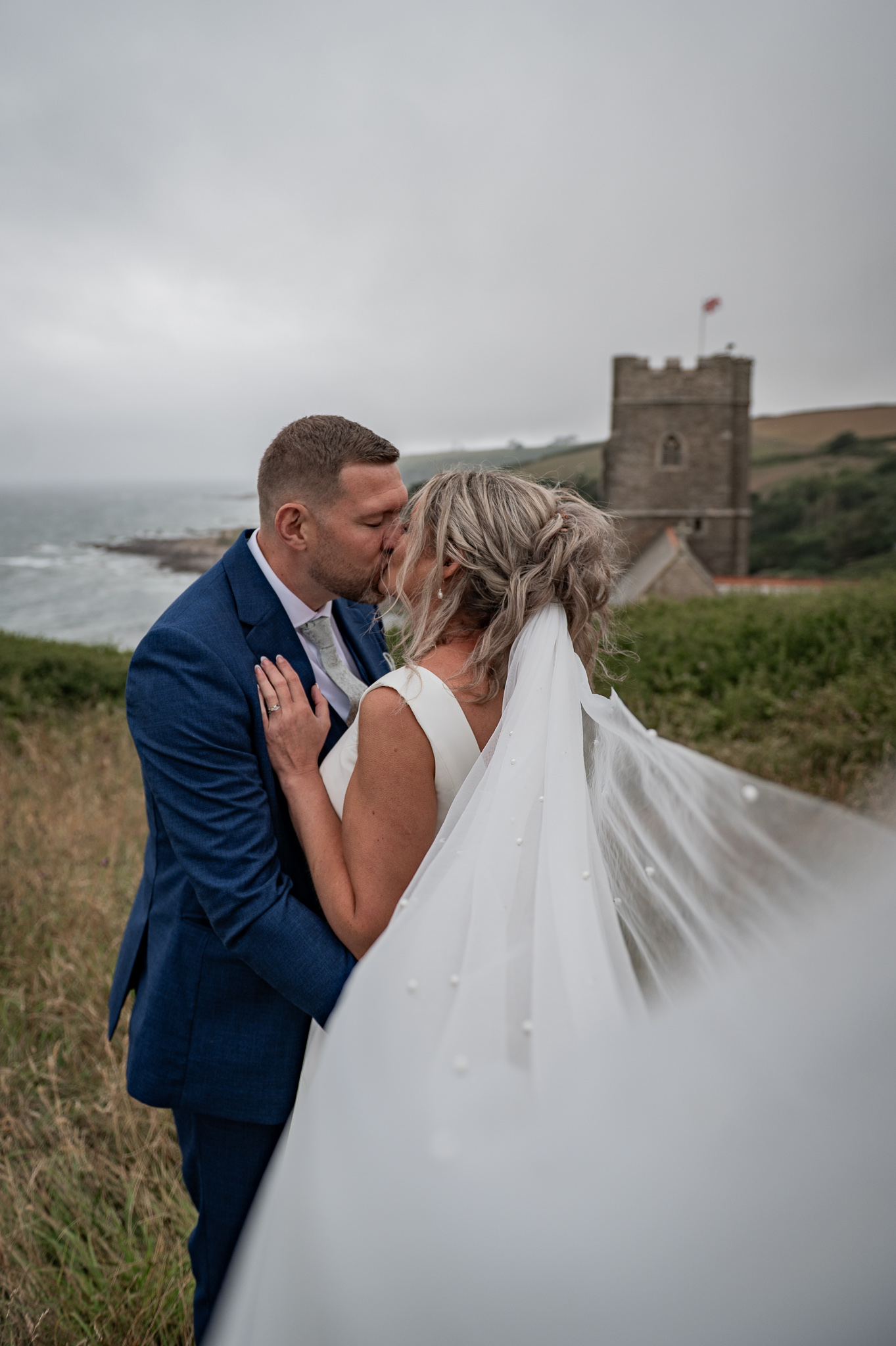 Romantic Coastal Church Wedding at Saint Werburgh&rsquo;s, Plymouth