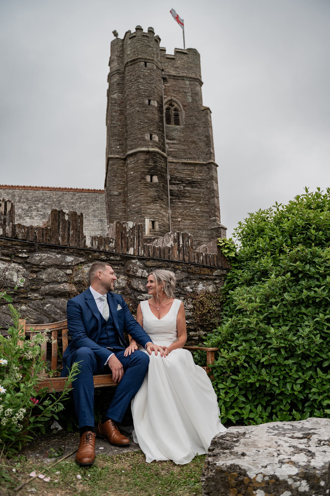 Romantic Coastal Church Wedding at Saint Werburgh&rsquo;s, Plymouth