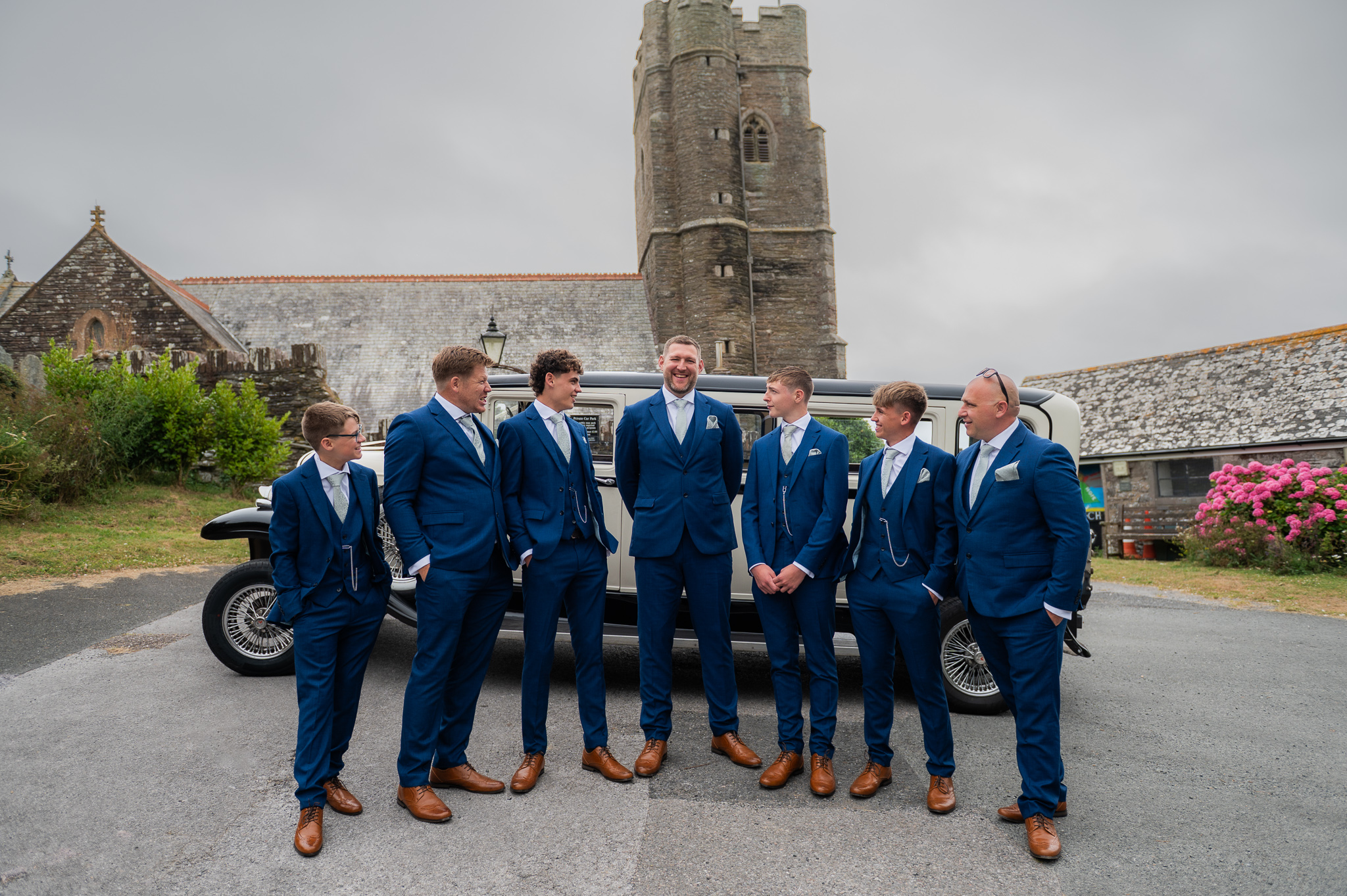 Romantic Coastal Church Wedding at Saint Werburgh’s, Plymouth