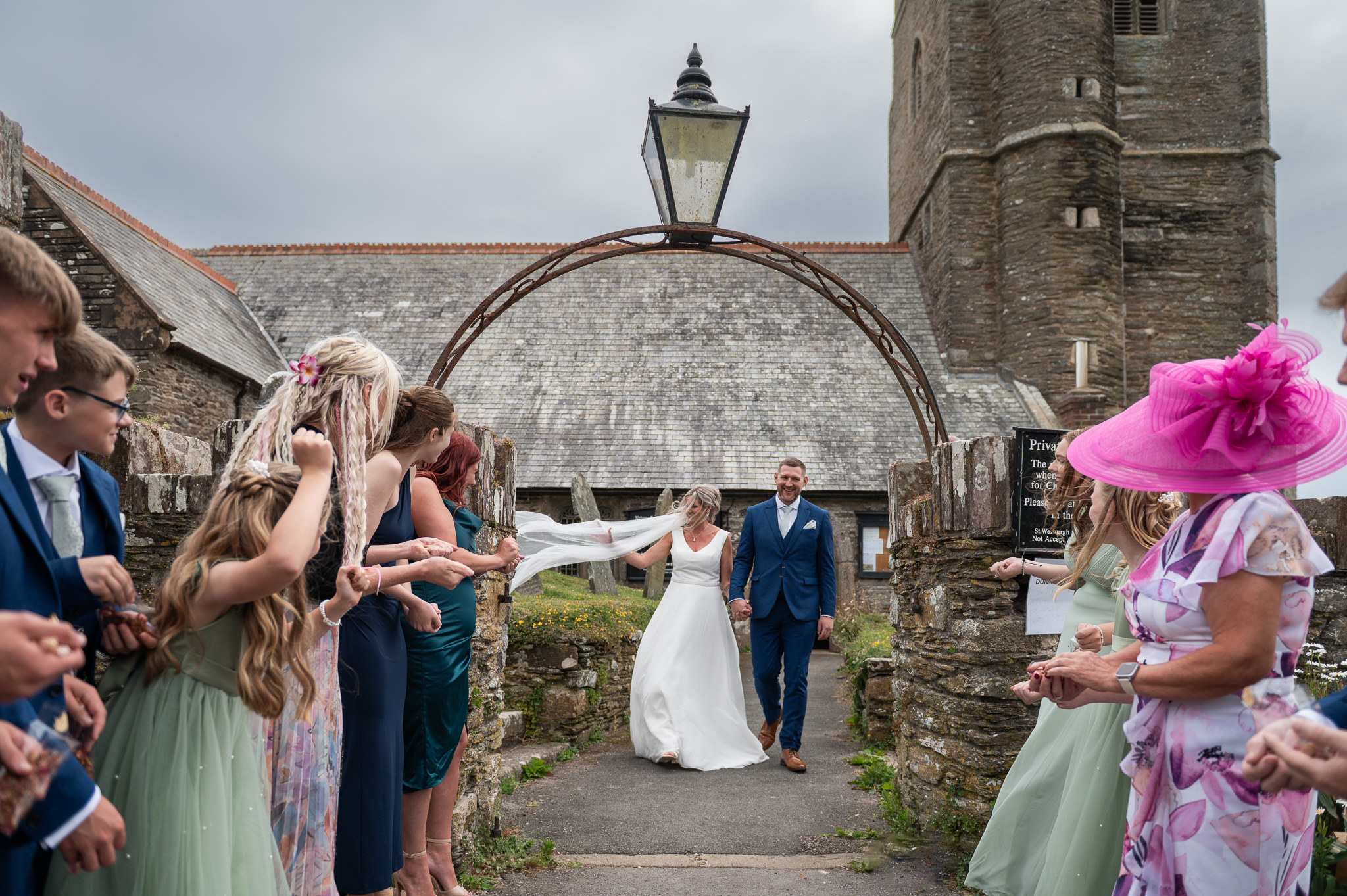 Romantic Coastal Church Wedding at Saint Werburgh’s, Plymouth