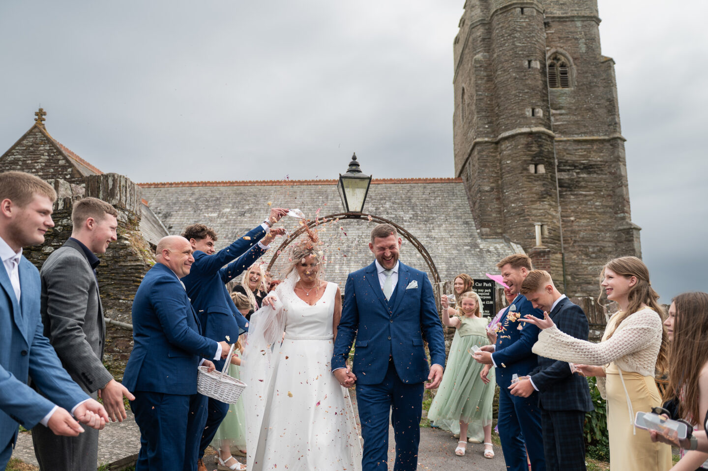 Romantic Coastal Church Wedding at Saint Werburgh&rsquo;s, Plymouth