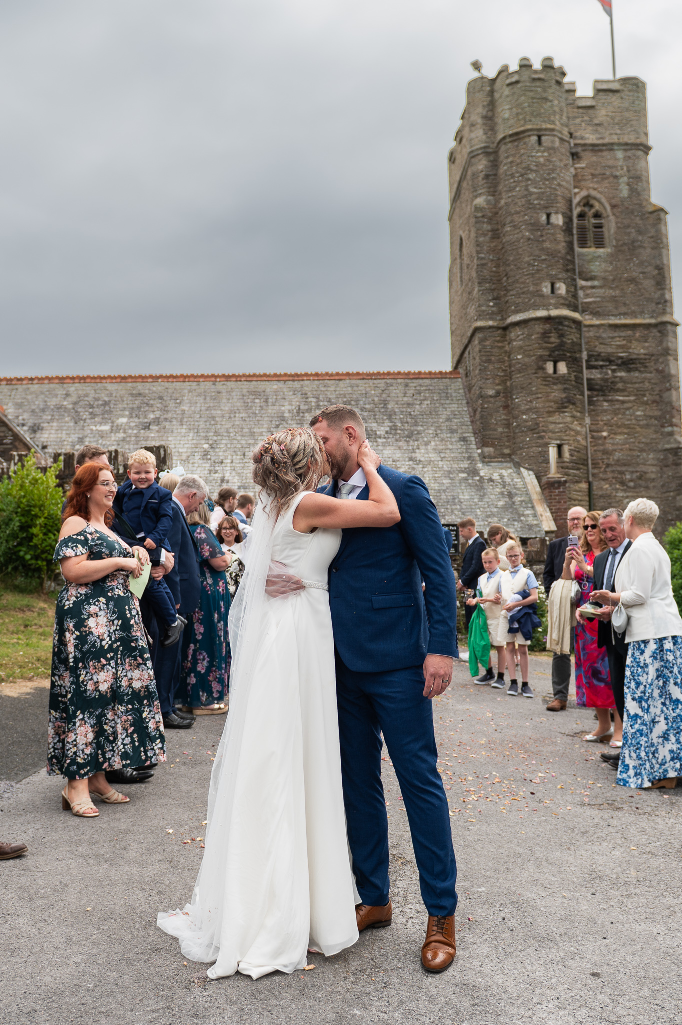 Romantic Coastal Church Wedding at Saint Werburgh&rsquo;s, Plymouth