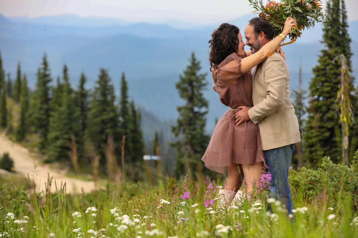 An Intimate Mountain-Top Wedding In Montana