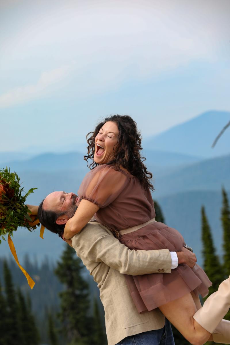 An Intimate Mountain-Top Wedding In Montana