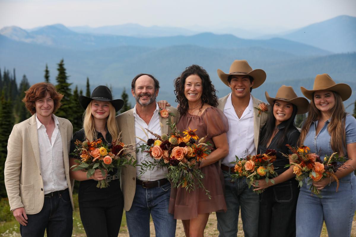 An Intimate Mountain-Top Wedding In Montana