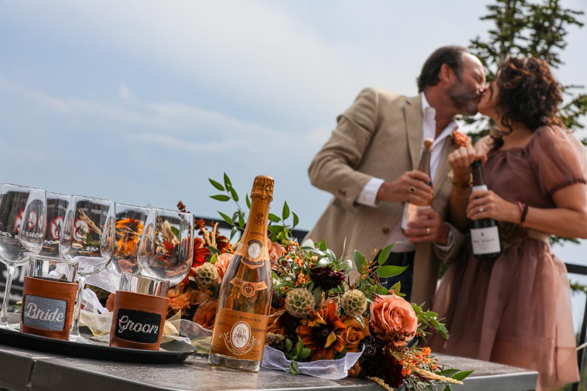 An Intimate Mountain-Top Wedding In Montana