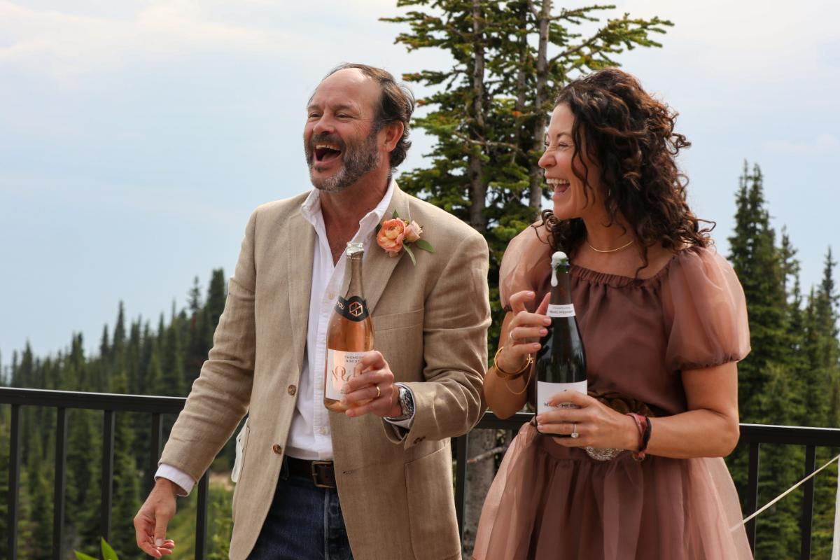 An Intimate Mountain-Top Wedding In Montana