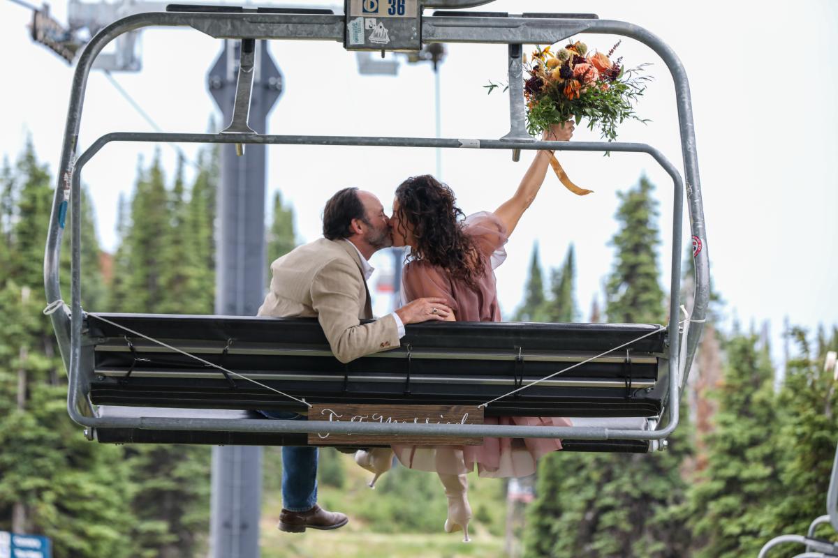 An Intimate Mountain-Top Wedding In Montana