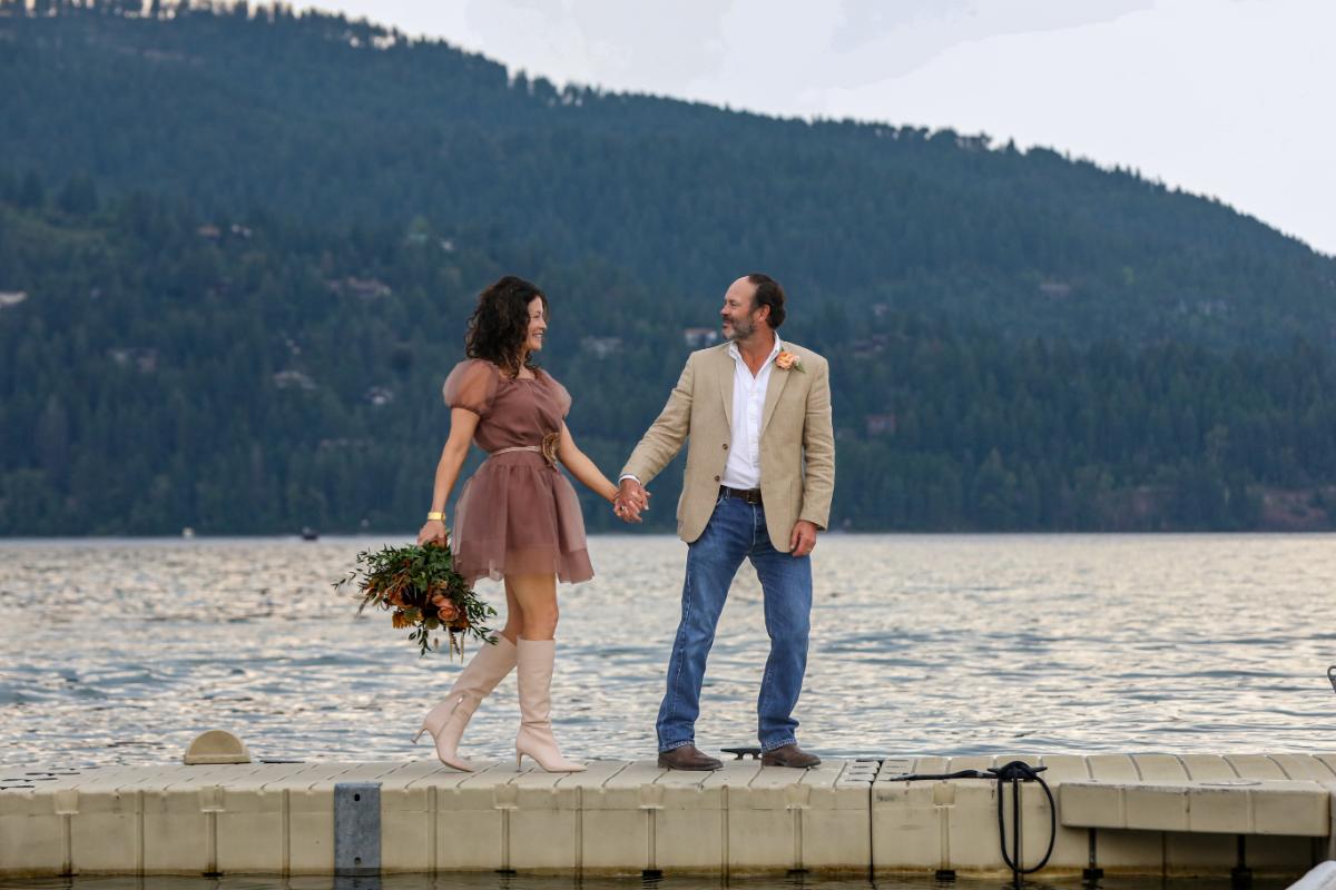 An Intimate Mountain-Top Wedding In Montana