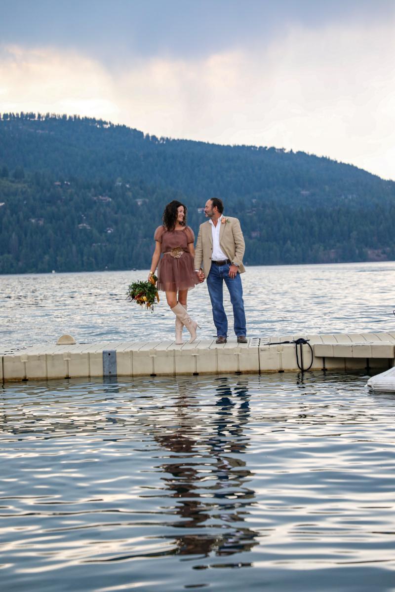 An Intimate Mountain-Top Wedding In Montana