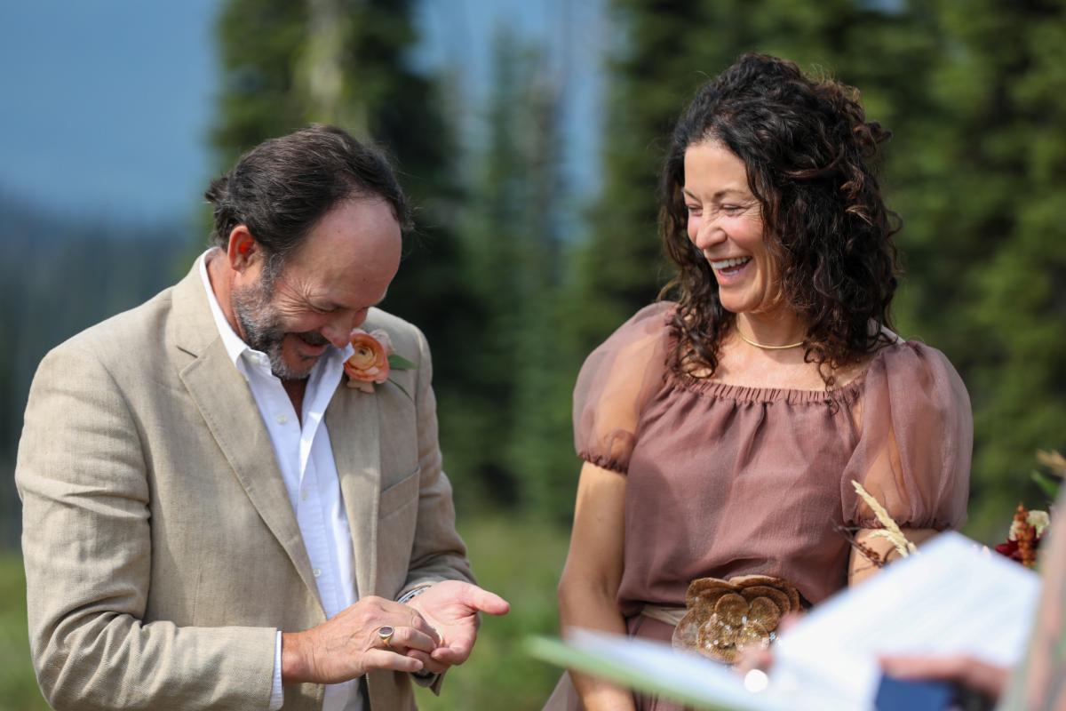 An Intimate Mountain-Top Wedding In Montana