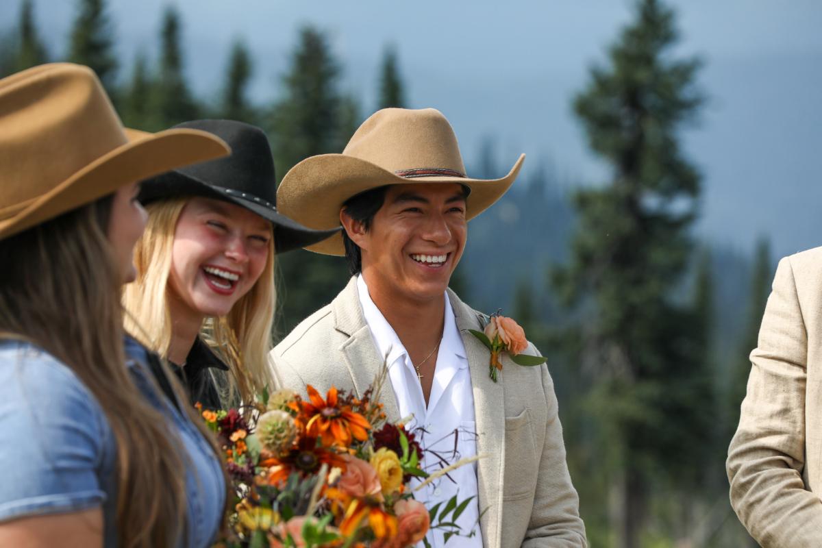 An Intimate Mountain-Top Wedding In Montana