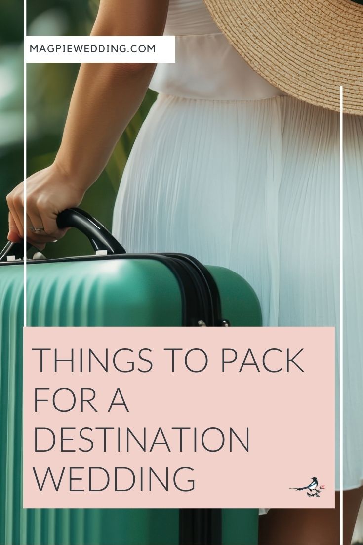 Things to pack for a destination wedding